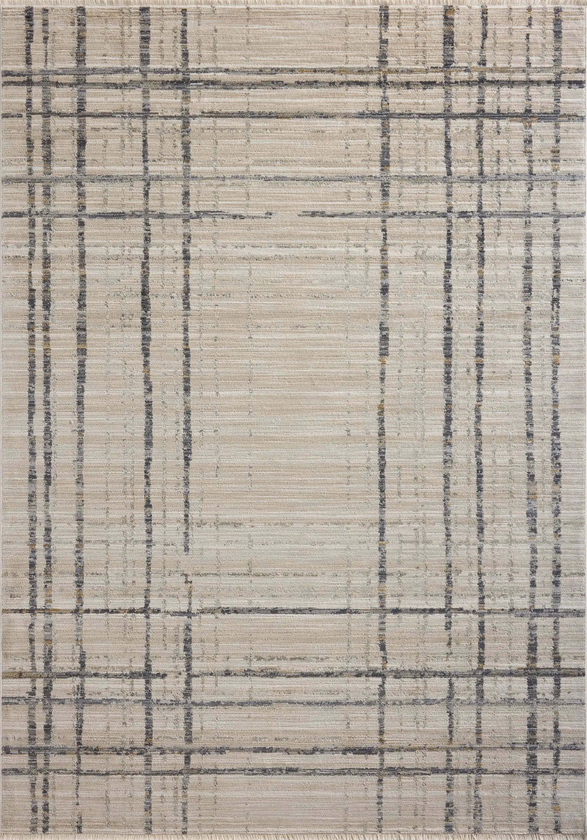 Wade WAE-05 Beige / Midnight Area Rug by Loloi