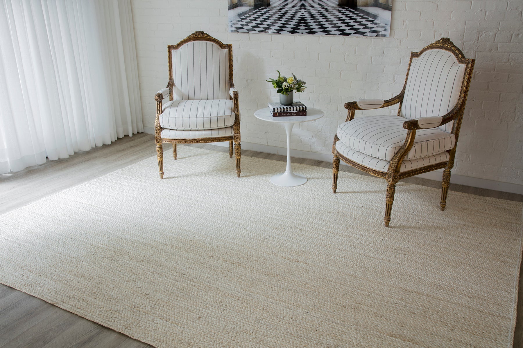 Erin Gates Westshore WES-2 Natural Area Rug by Momeni