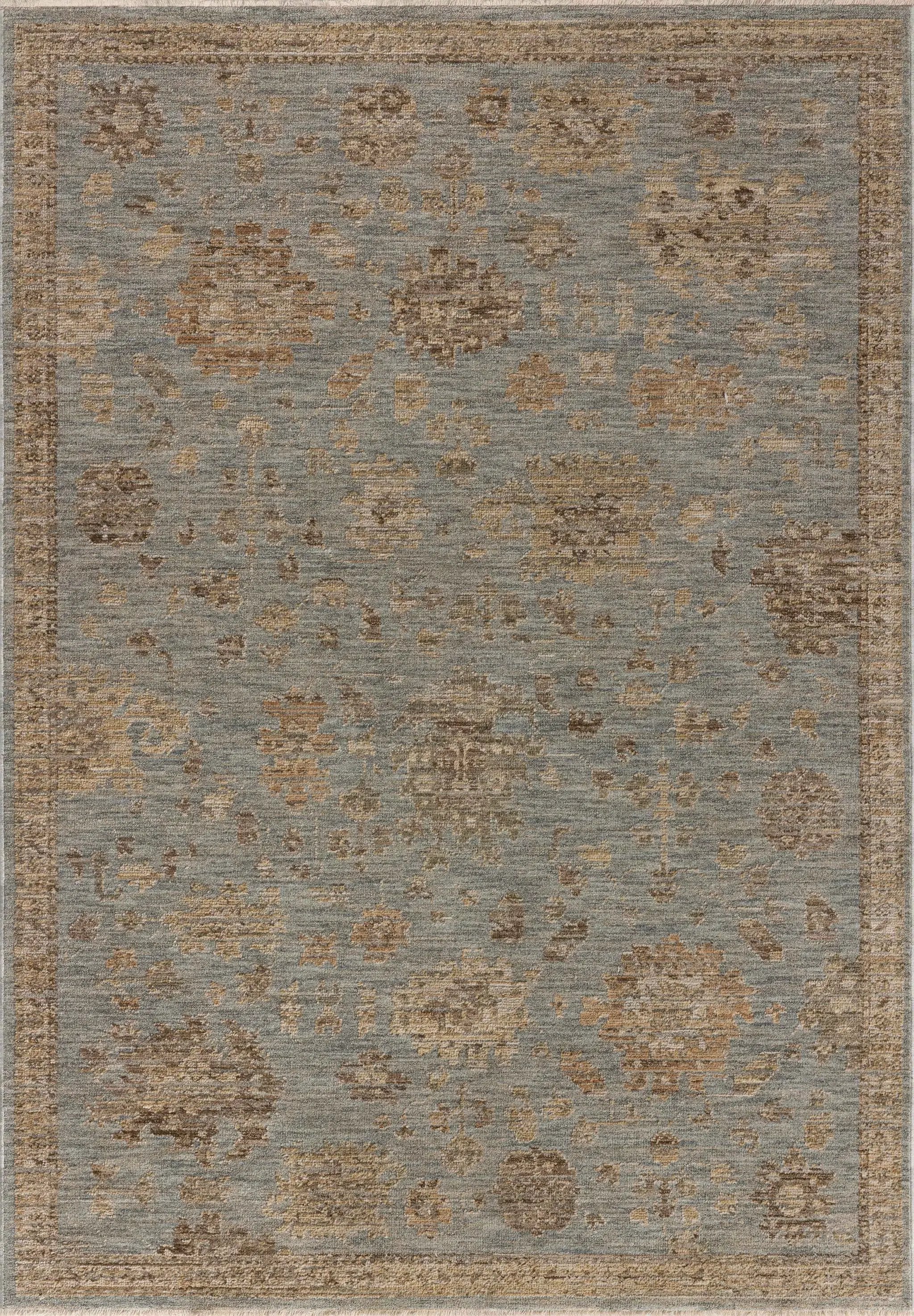 Willa WIA-03 Sky / Natural Area Rug by Loloi
