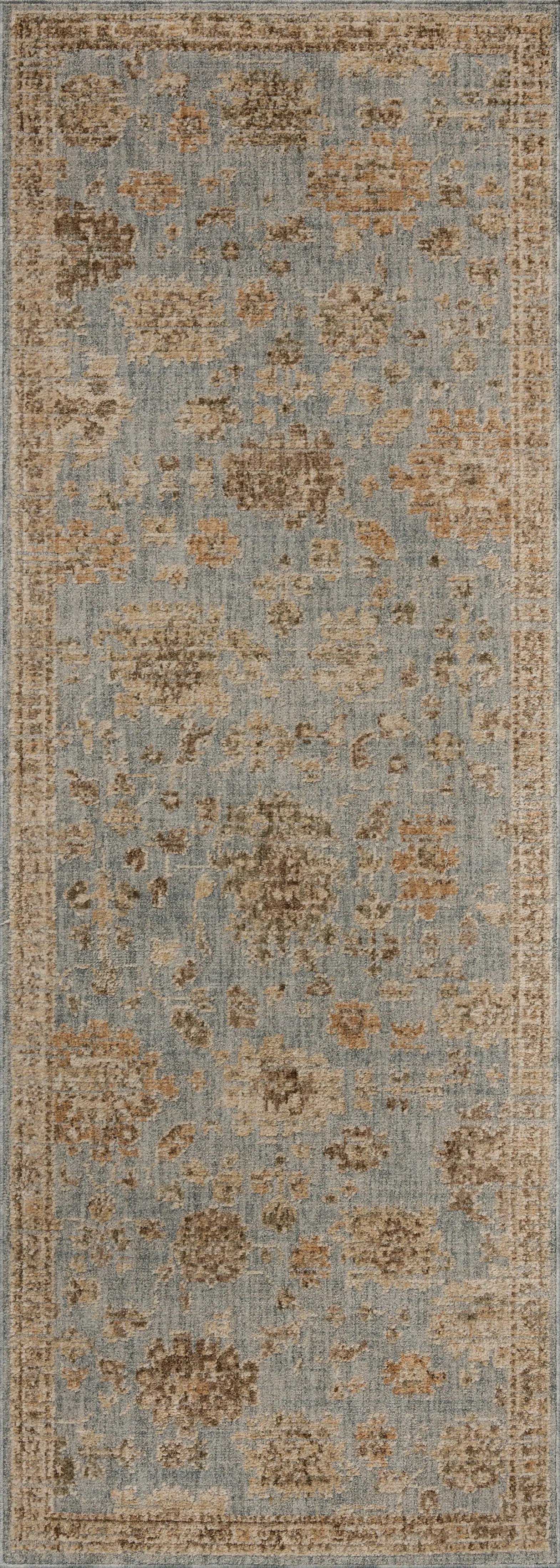 Willa WIA-03 Sky / Natural Area Rug by Loloi