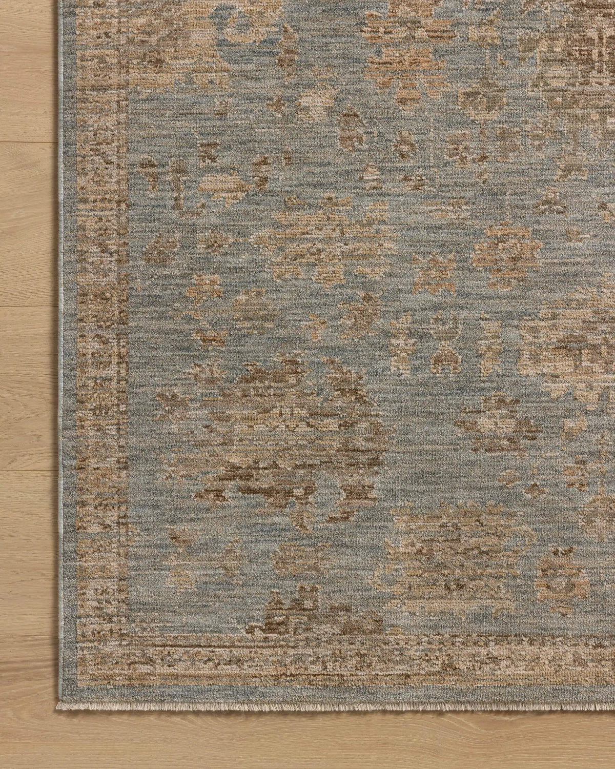 Willa WIA-03 Sky / Natural Area Rug by Loloi