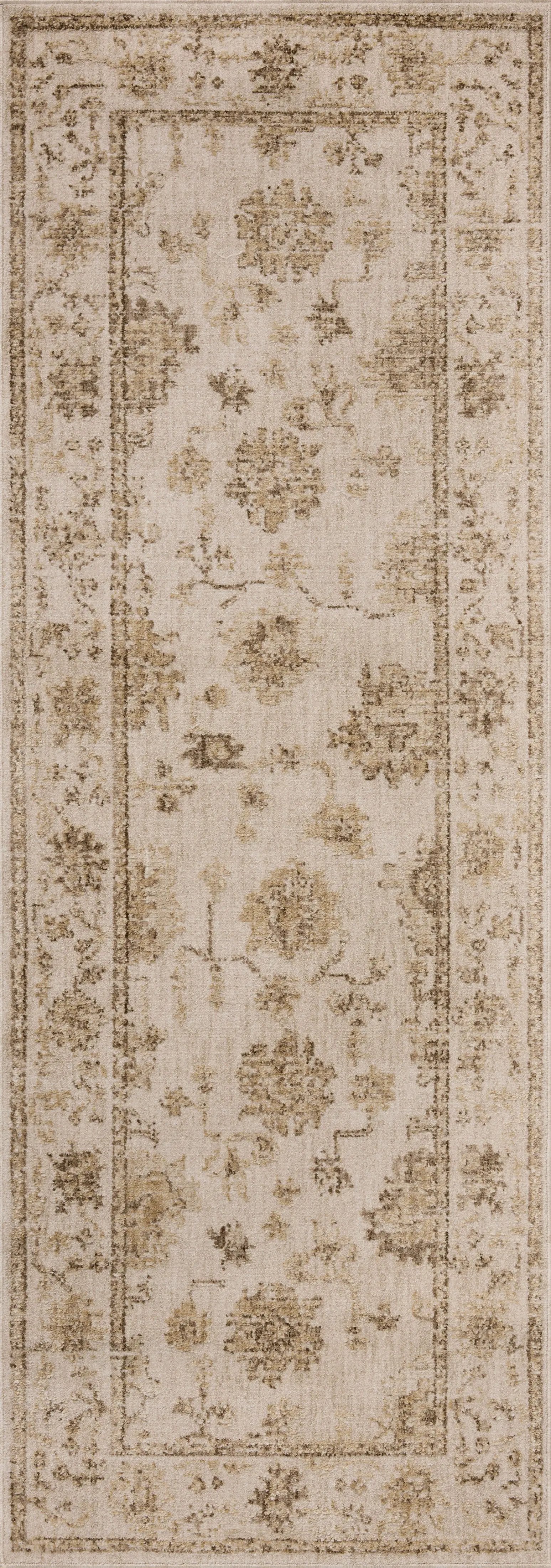 Willa WIA-04 Fog / Natural Area Rug by Loloi
