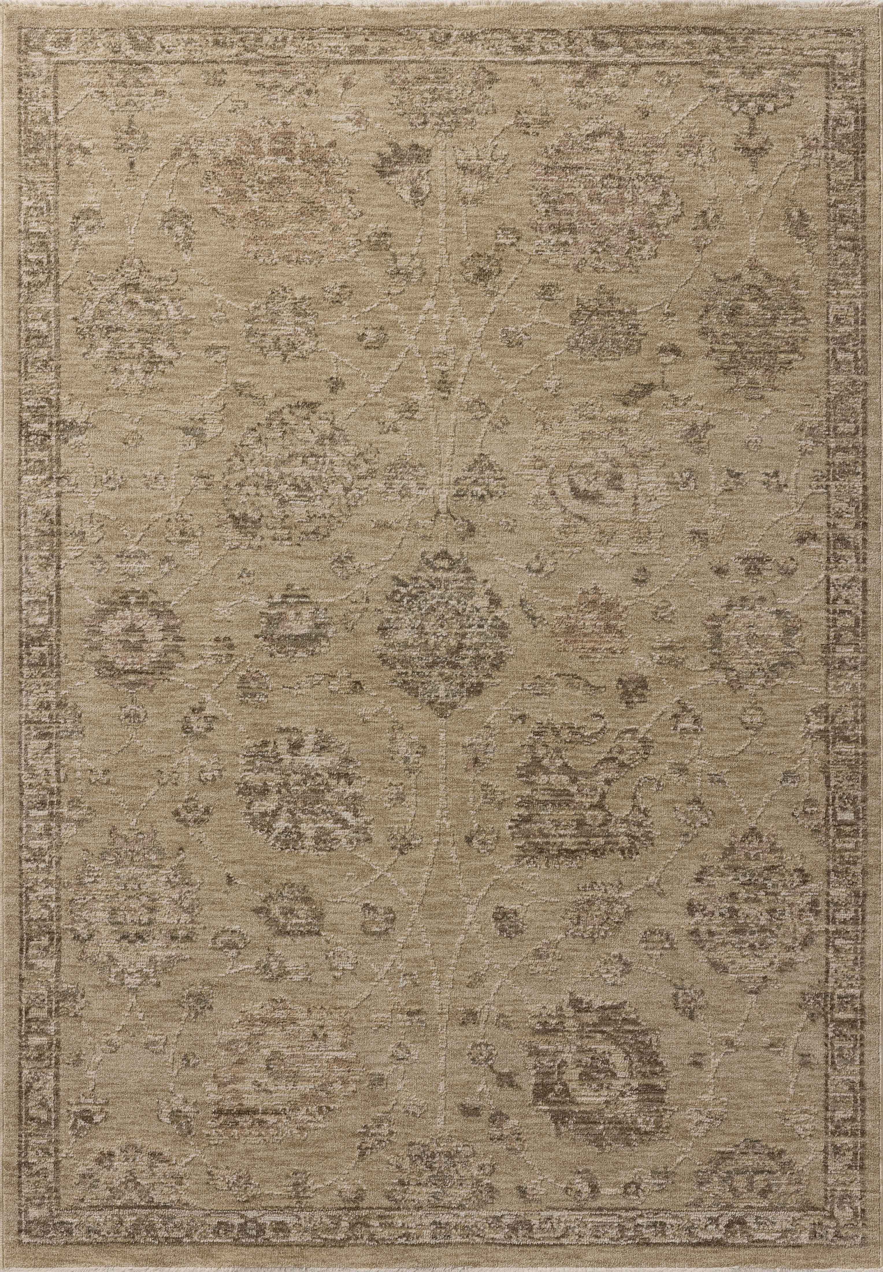 Expertly crafted as a power-loomed 100% polyester area rug with traditional and vintage artistry, the Willa WIA-05 Wheat / Multi Area Rug captures golden wheat and vibrant multi-toned tones beautifully