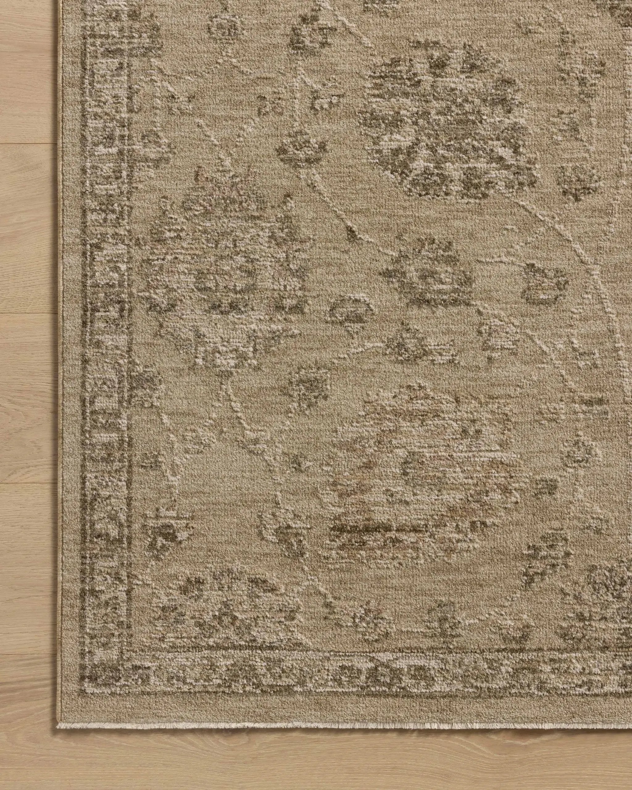 Willa WIA-05 Wheat / Multi Area Rug by Loloi