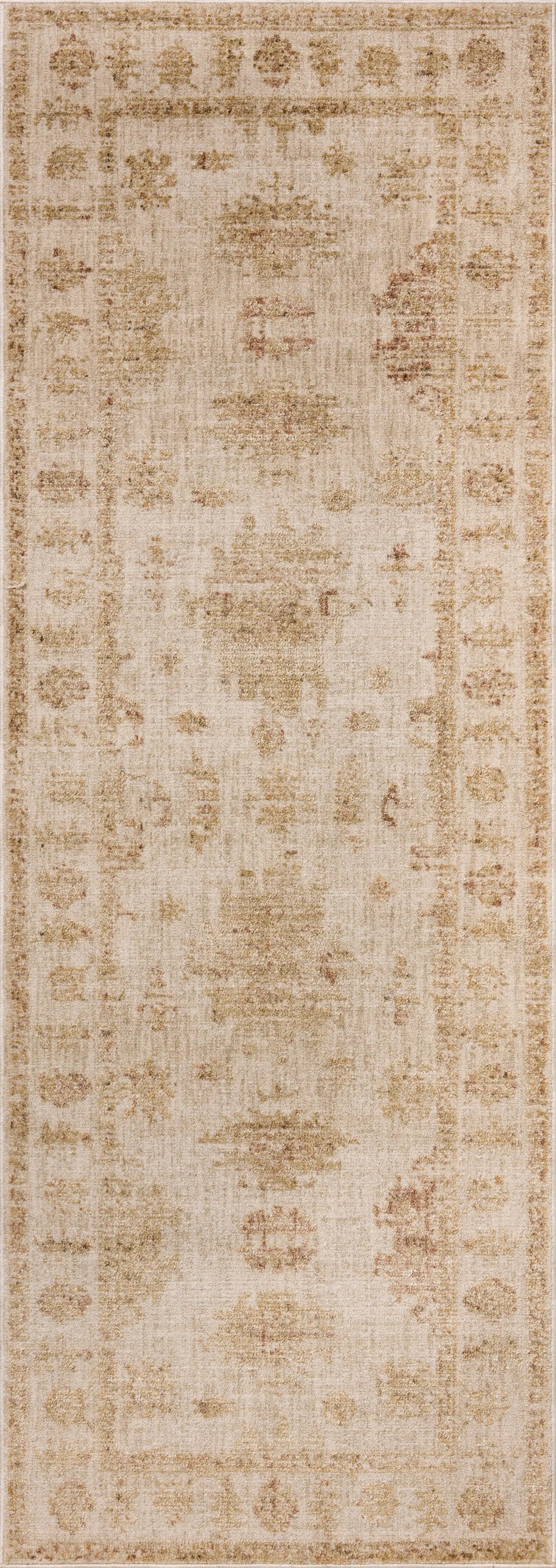 Willa WIA-07 Bone / Clay Area Rug by Loloi