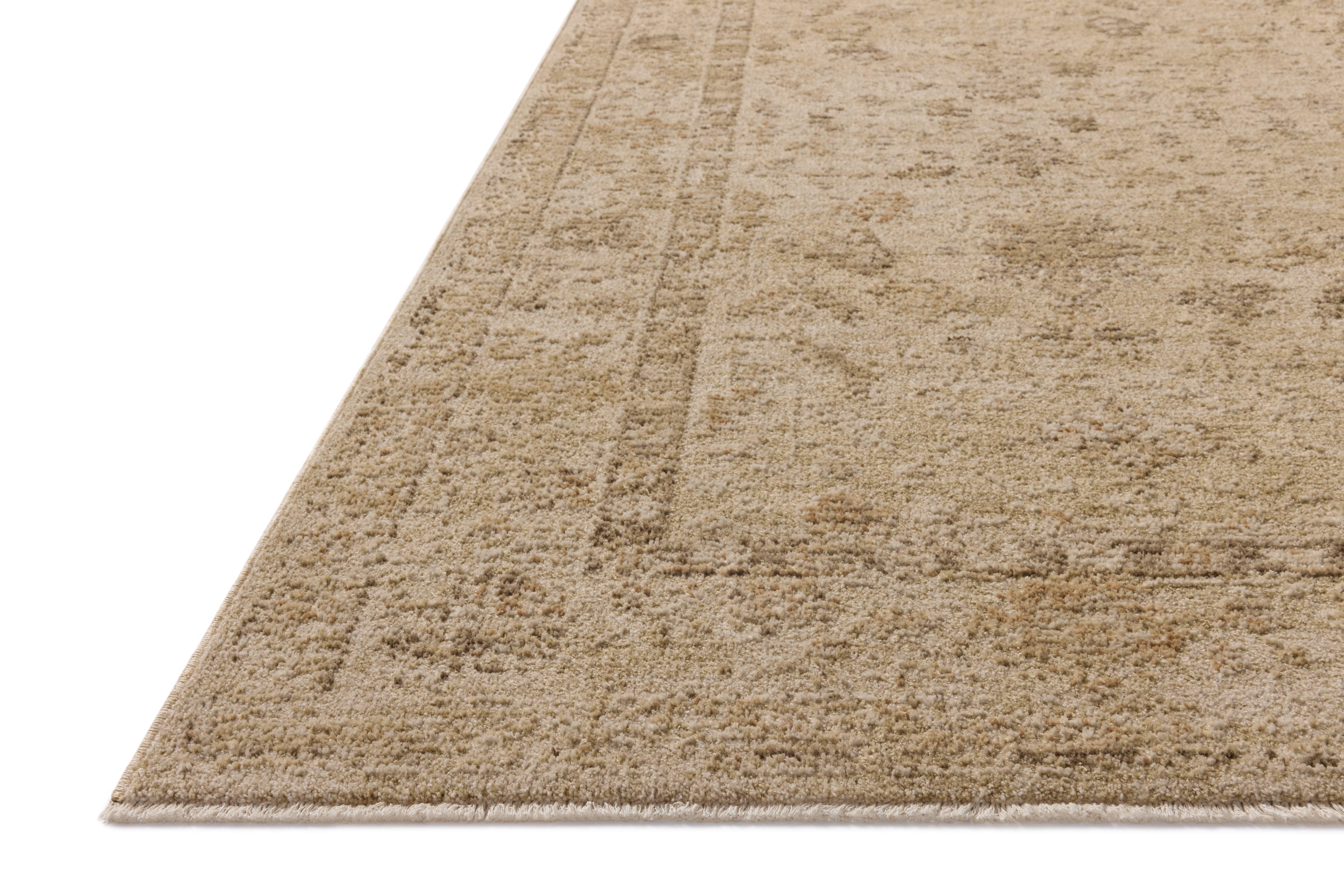 A power-loomed 100% polyester area rug with traditional and vintage design in golden wheat and warm natural hues, the Willa WIA-08 Wheat / Natural Area Rug is a standout in any décor
