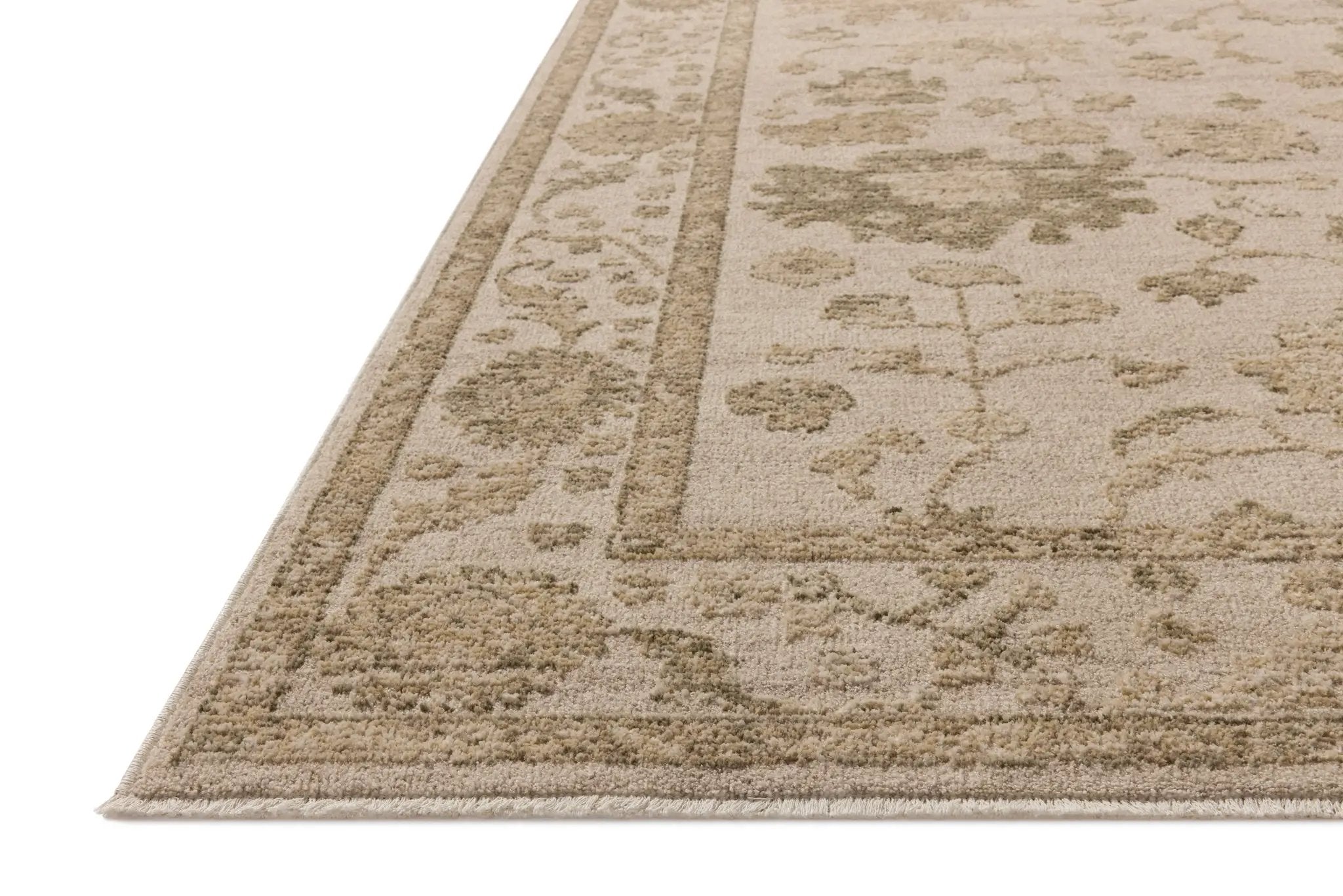 Willa WIA-09 Dove / Forest Area Rug by Loloi