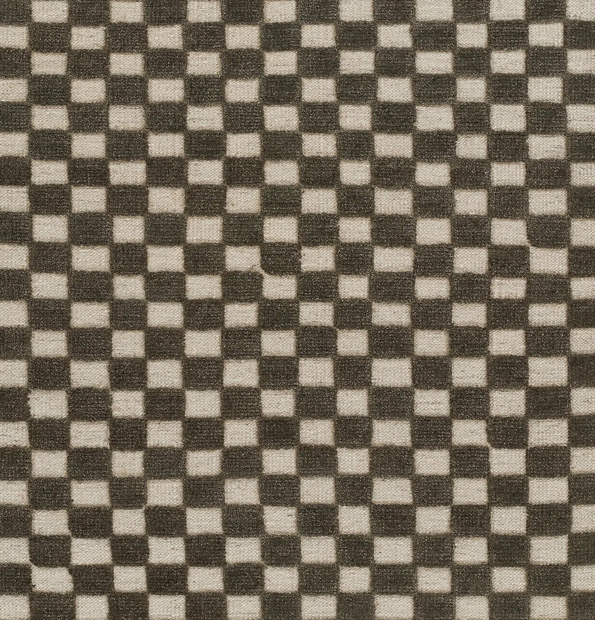 Willow WLO-1 (Checkered) Charcoal Area Rug by Momeni
