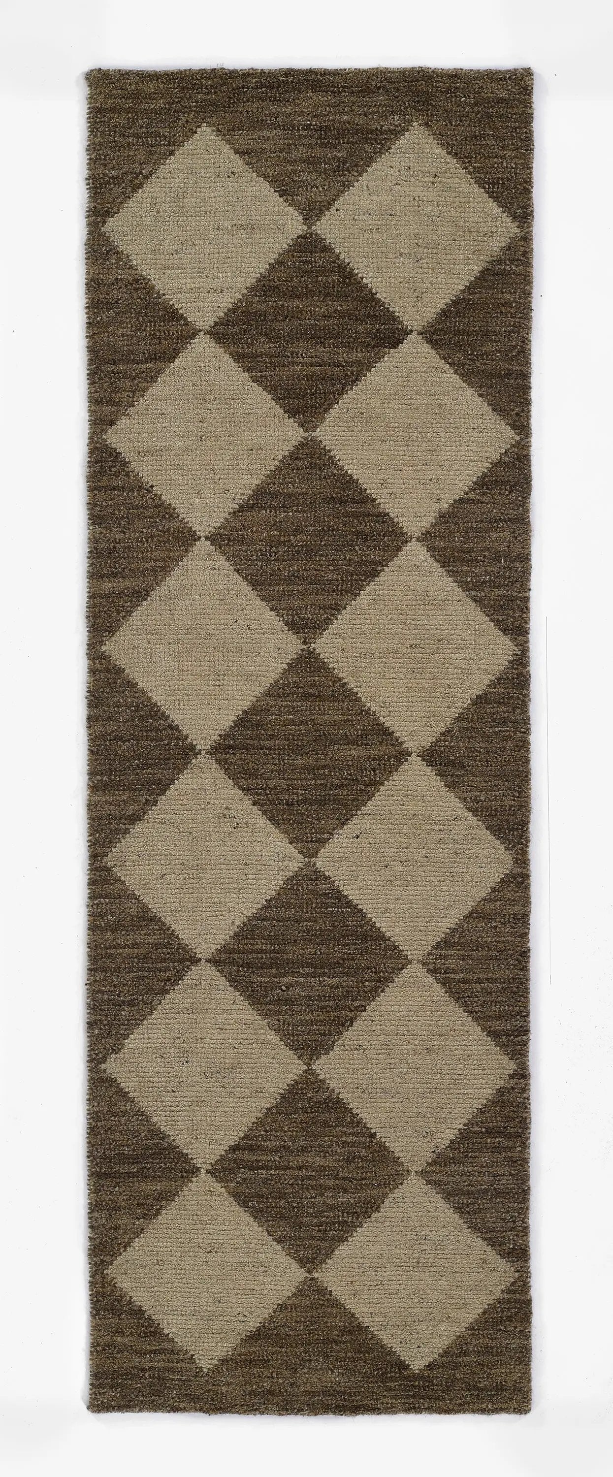 Willow WLO-4 (Checkered) Brown Area Rug by Momeni