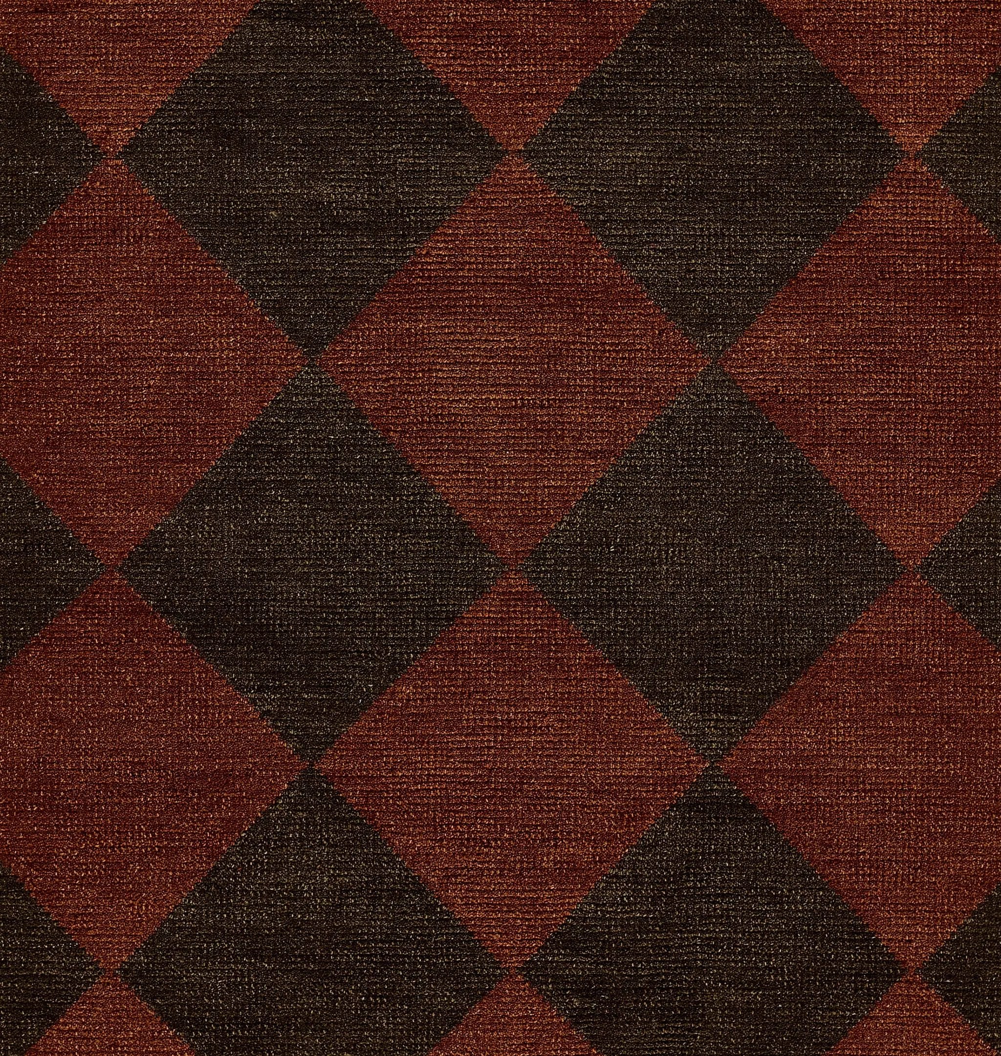 Willow WLO-4 (Checkered) Copper Area Rug by Momeni