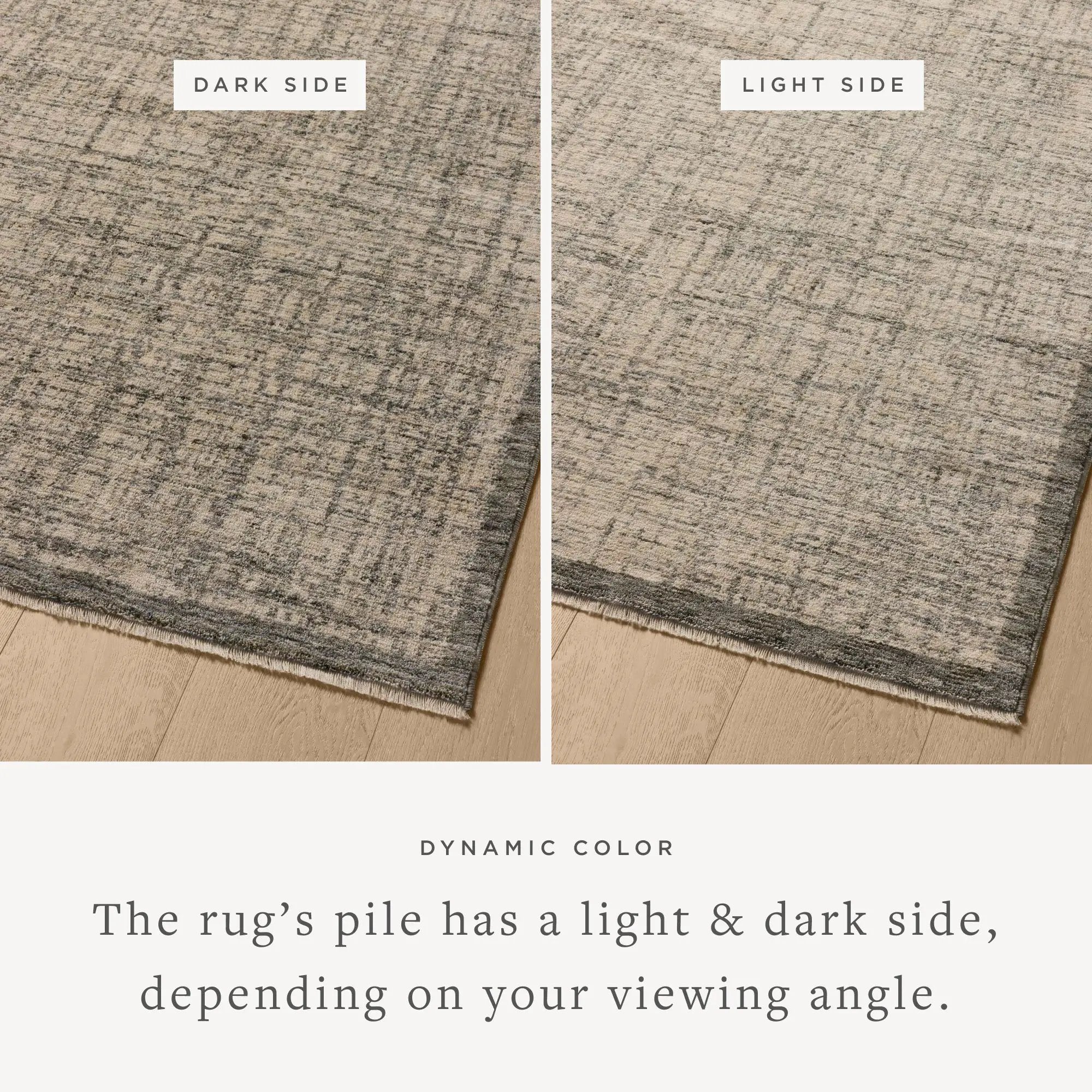 Winston WIT-01 Denim / Bone Area Rug by Loloi