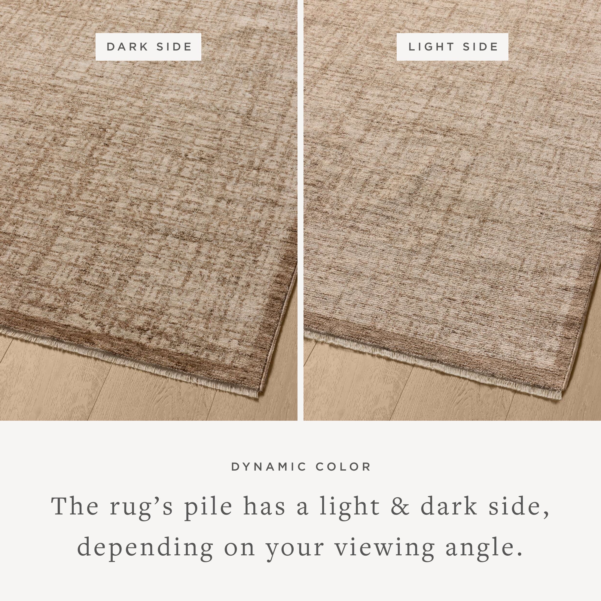 The Winston WIT-01 Earth / Bone Area Rug is a power-loomed polyester area rug that radiates earthy and bone charm