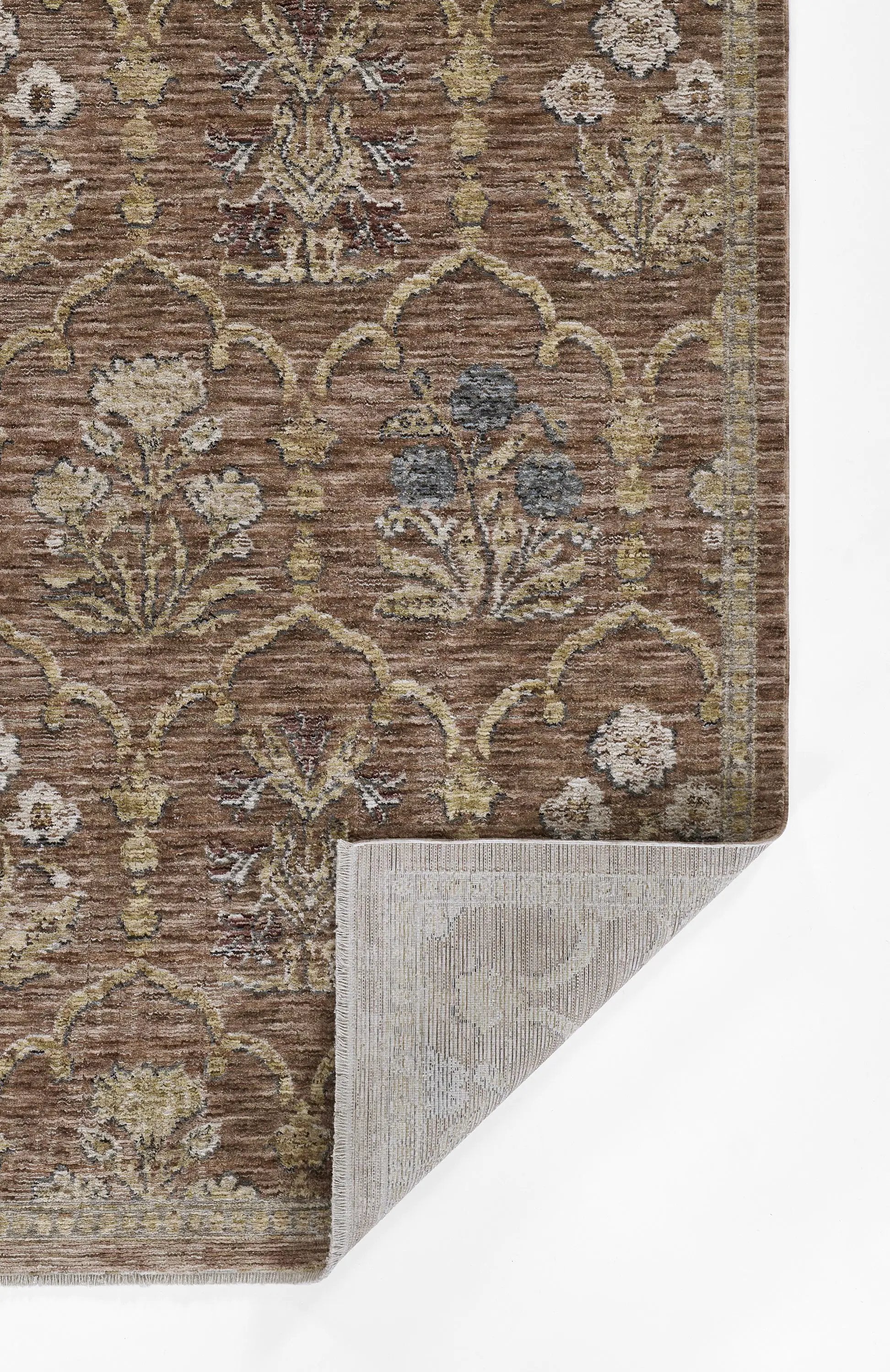 Wisteria WIS-1 Rust Area Rug by Momeni