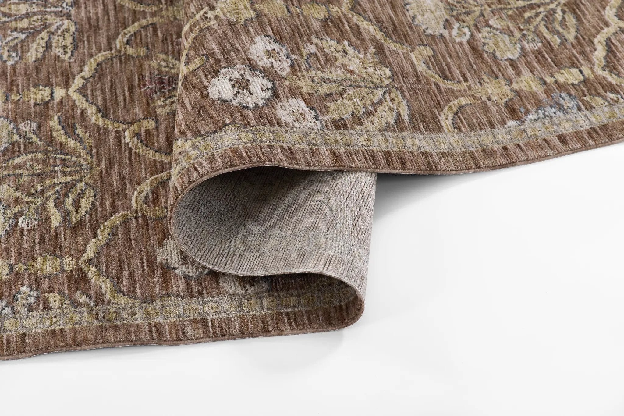 Wisteria WIS-1 Rust Area Rug by Momeni