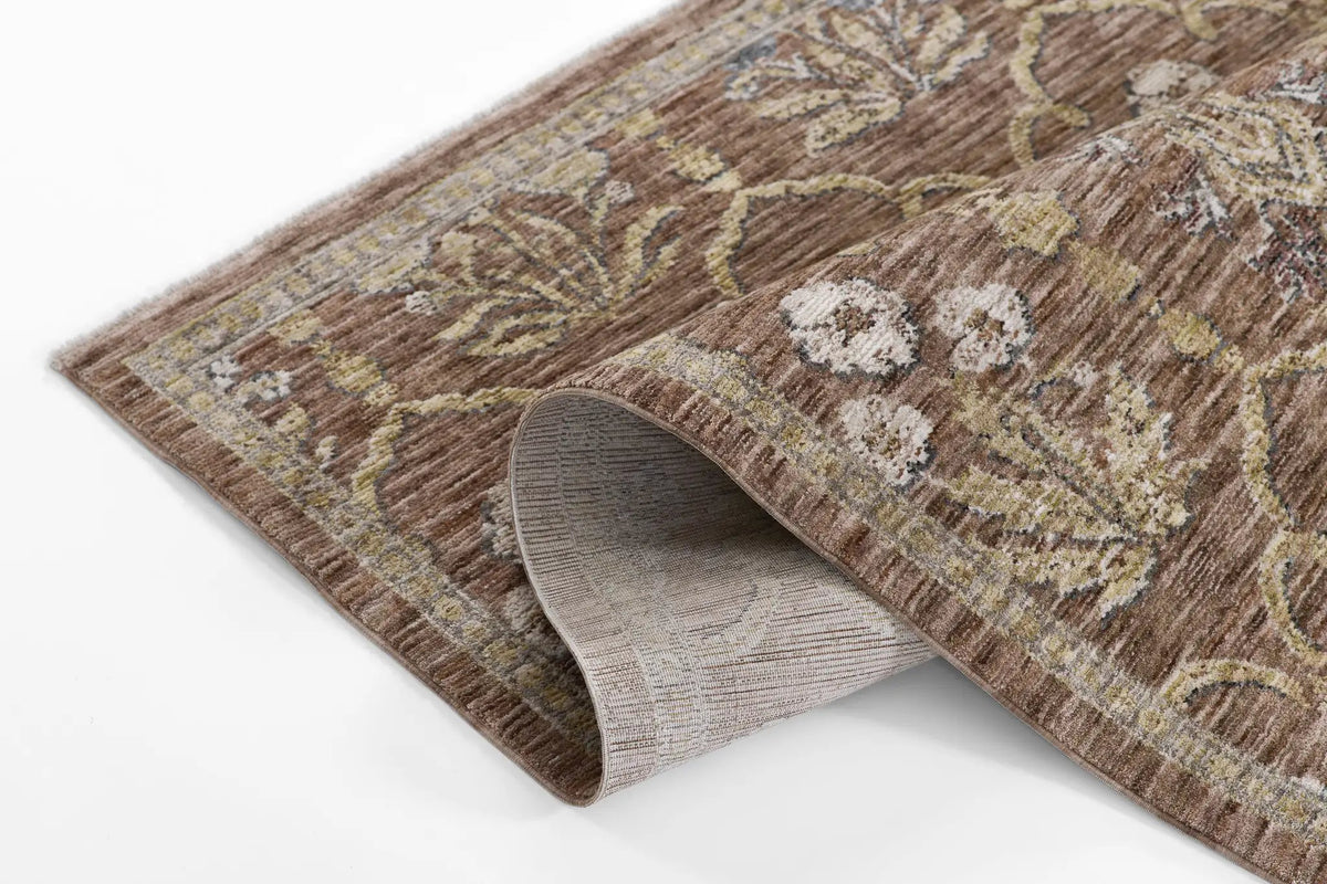 Wisteria WIS-1 Rust Area Rug by Momeni