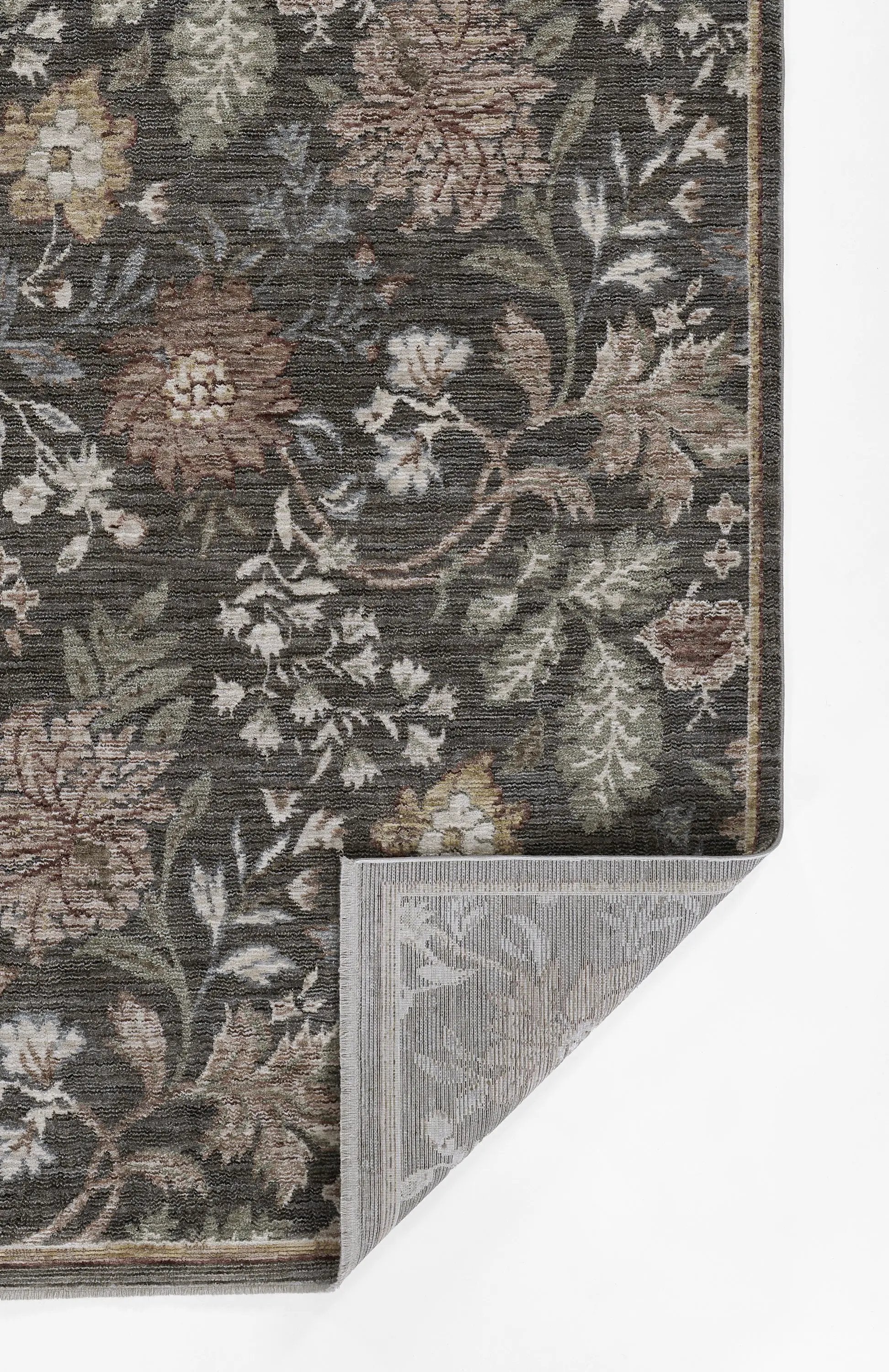 Wisteria WIS-2 Charcoal Area Rug by Momeni
