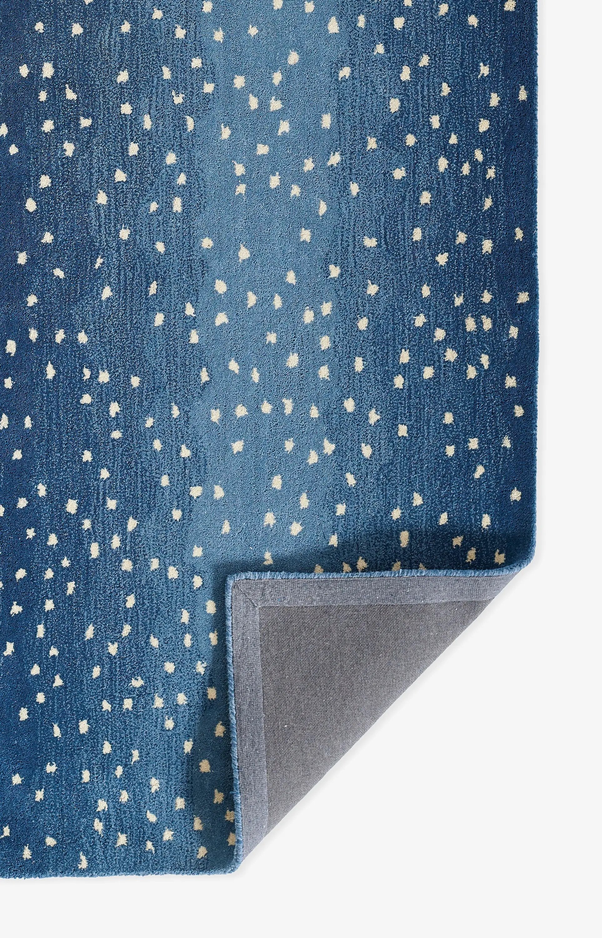 Woodland WOD-1 (Antelope) Denim Area Rug by Erin Gates by Momeni