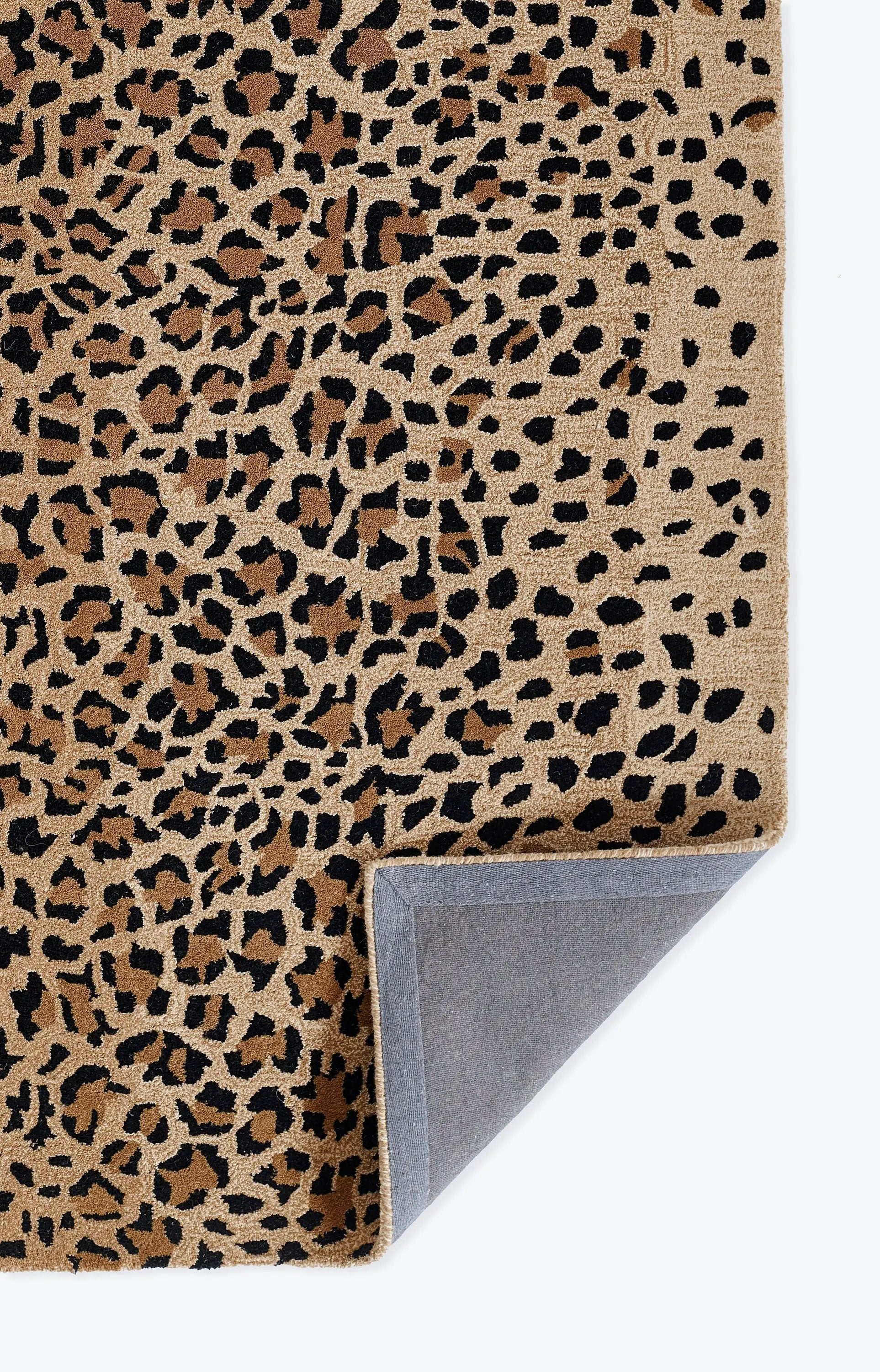Woodland WOD-2 (Leopard) Beige Area Rug by Erin Gates by Momeni