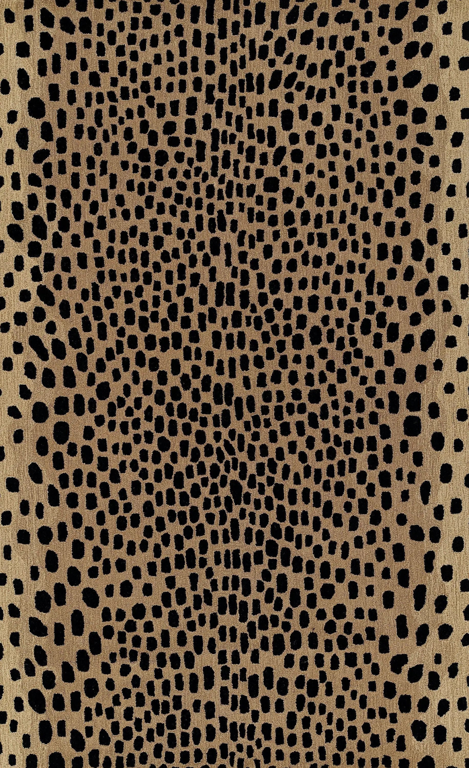 Woodland WOD-3 (Cheetah) Beige Area Rug by Erin Gates by Momeni