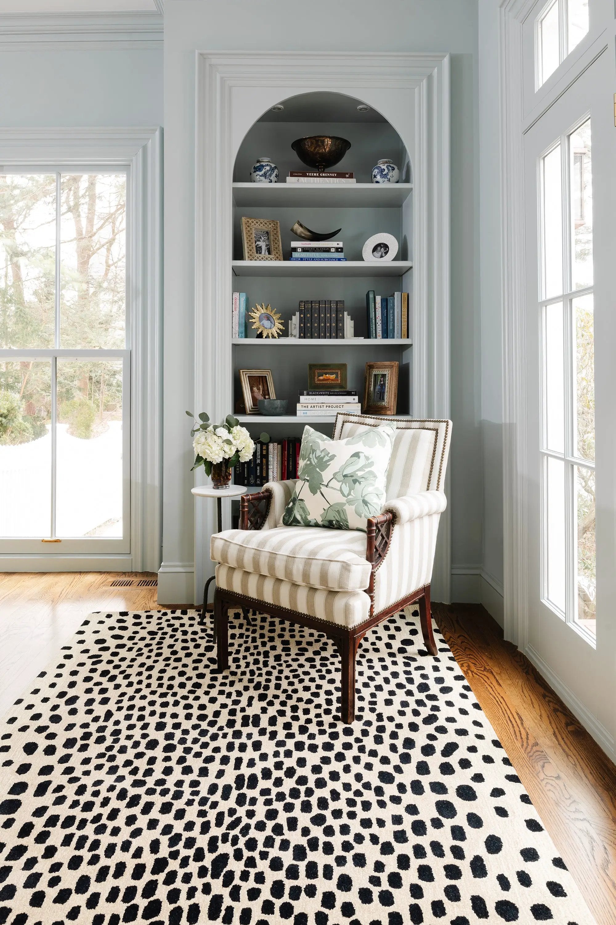 Woodland WOD-3 (Cheetah) Beige Area Rug by Erin Gates by Momeni