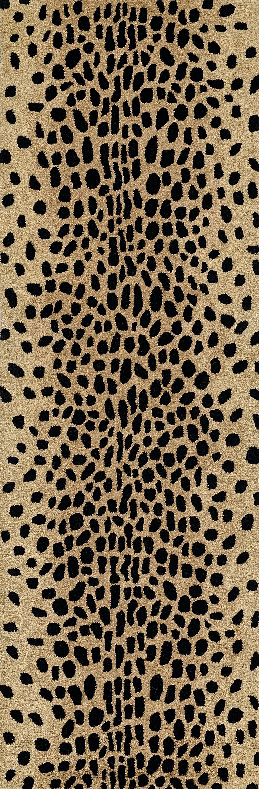Woodland WOD-3 (Cheetah) Beige Area Rug by Erin Gates by Momeni