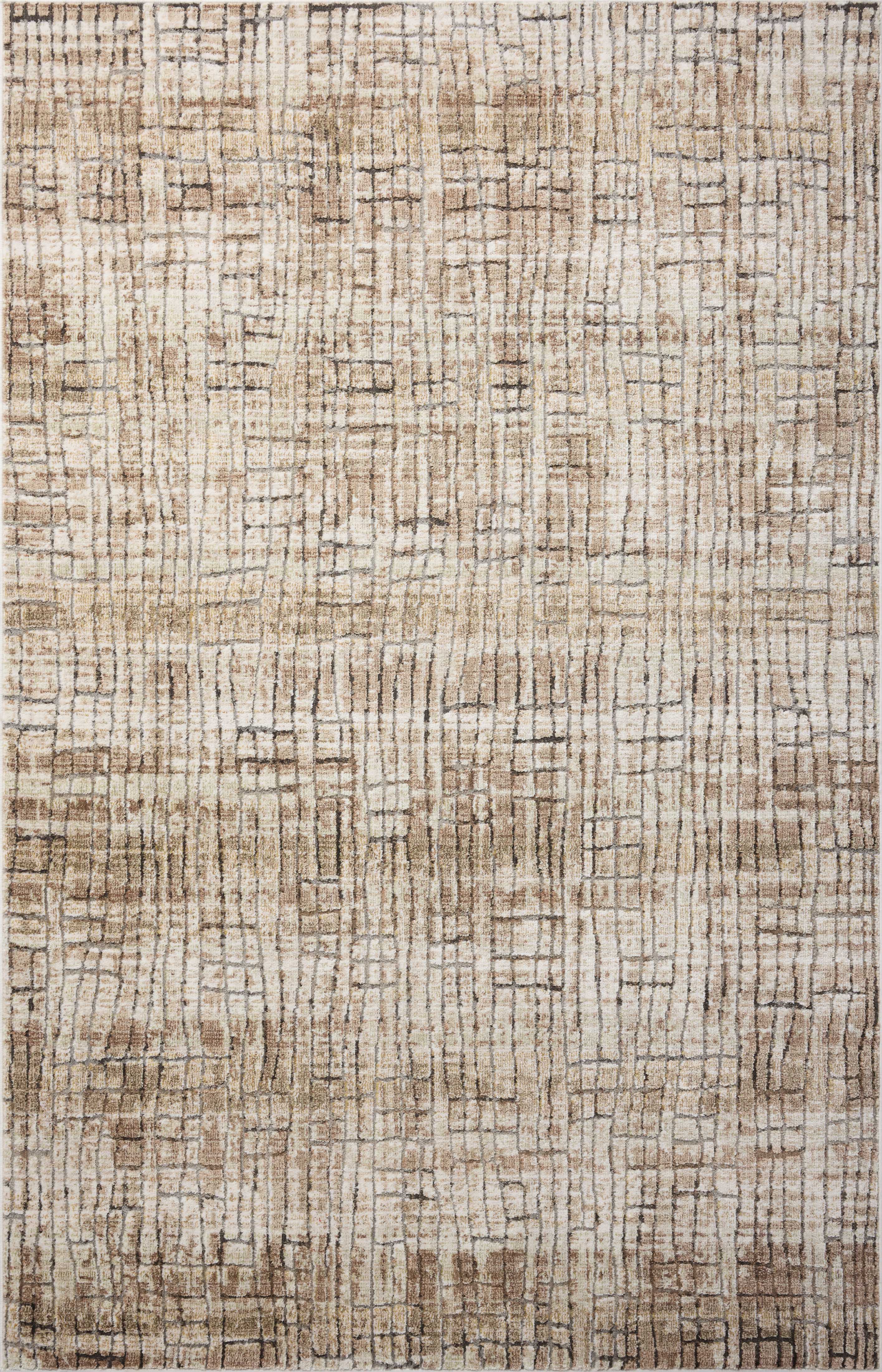 Finished in earthy clay and smoky tones with distressed styling, the Wyatt WYA-07 Clay / Smoke Area Rug is a power-loomed polypropylene and polyester area rug for modern living
