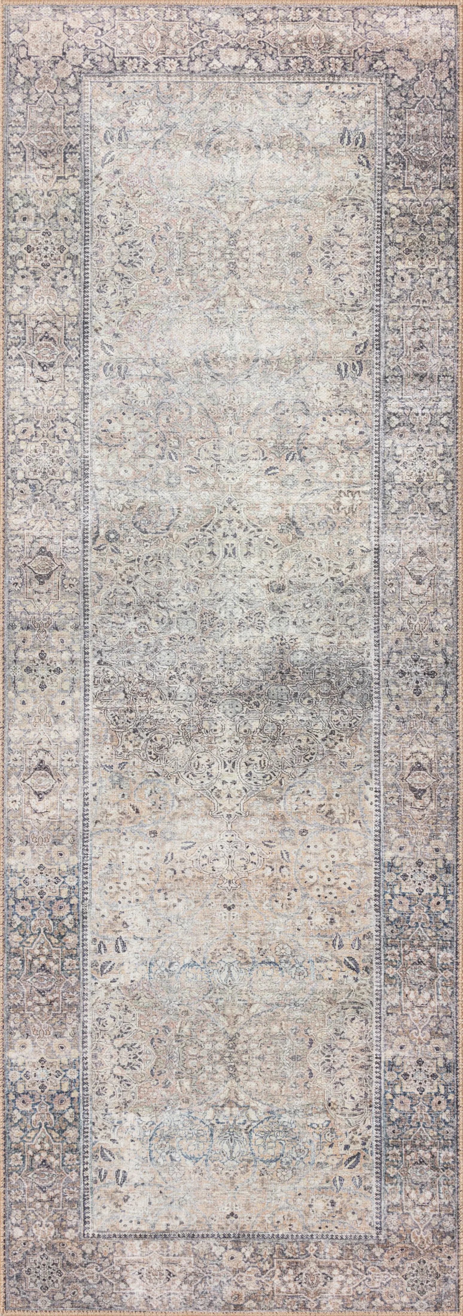 Wynter WYN-03 Silver / Charcoal Area Rug by Loloi