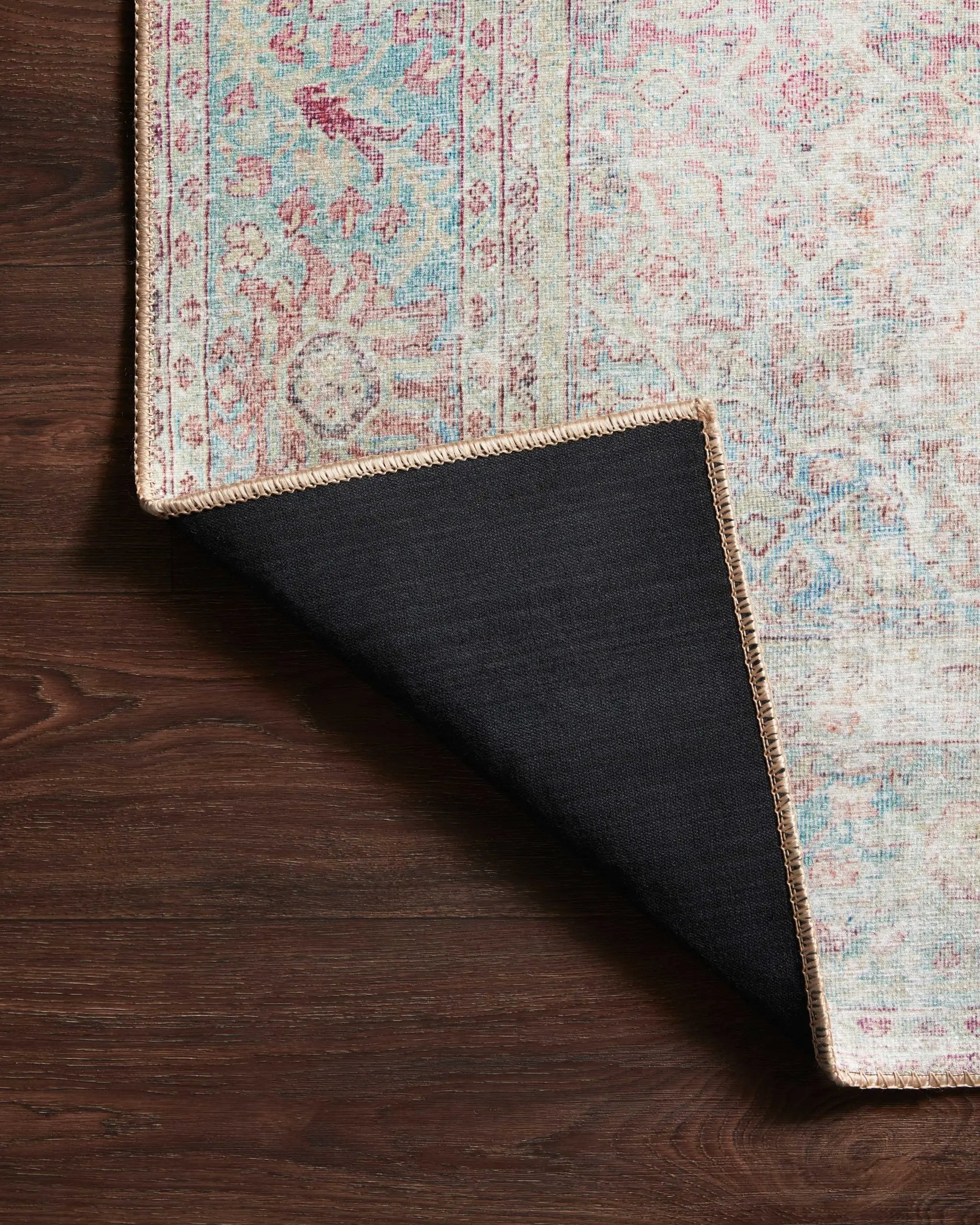 Wynter WYN-04 Red / Teal Area Rug by Loloi