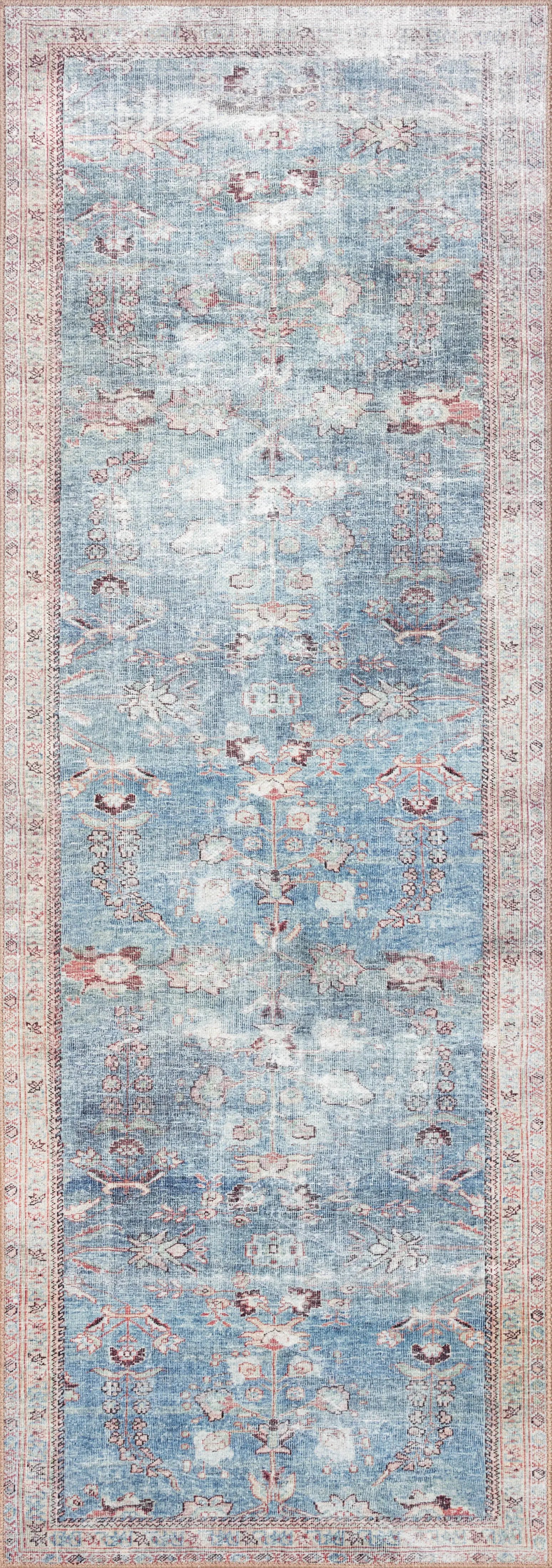 Wynter WYN-06 Teal / Multi Area Rug by Loloi