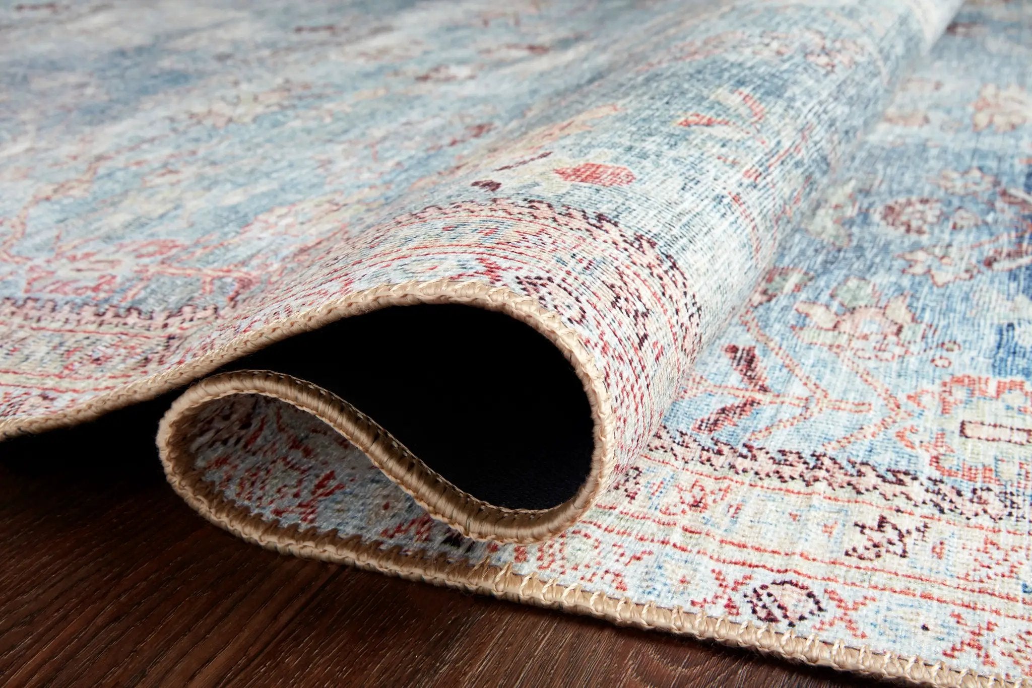 Wynter WYN-06 Teal / Multi Area Rug by Loloi