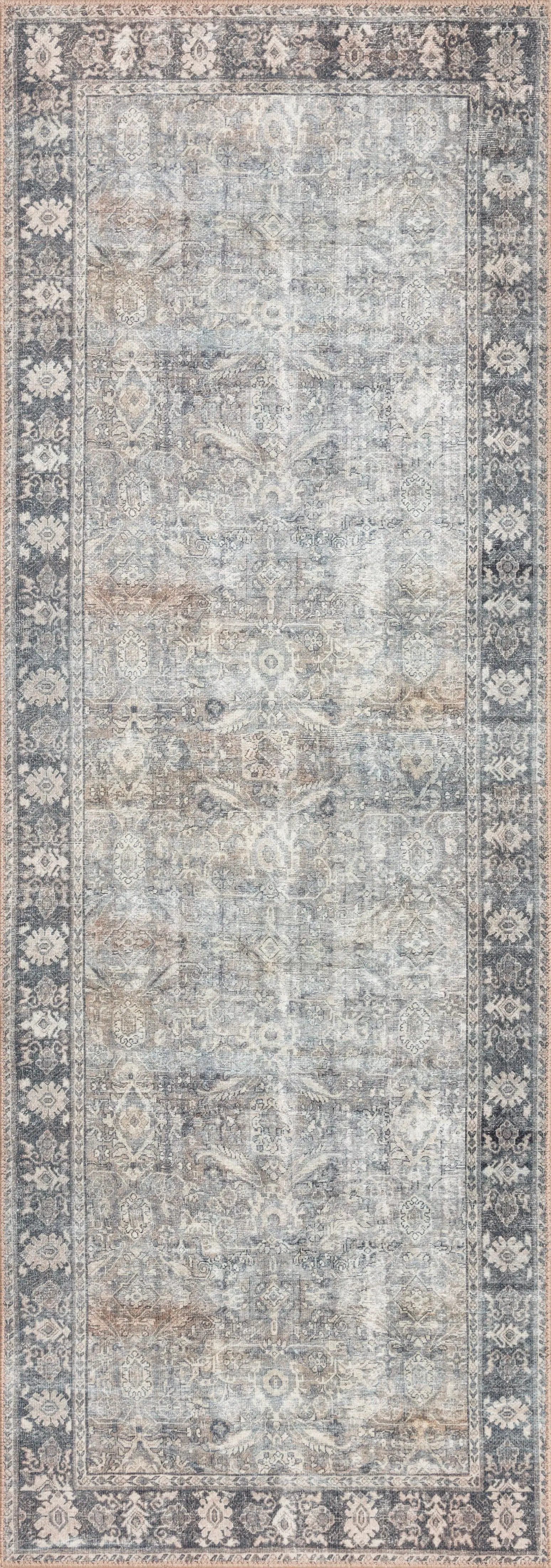 Wynter WYN-07 Grey / Charcoal Area Rug by Loloi