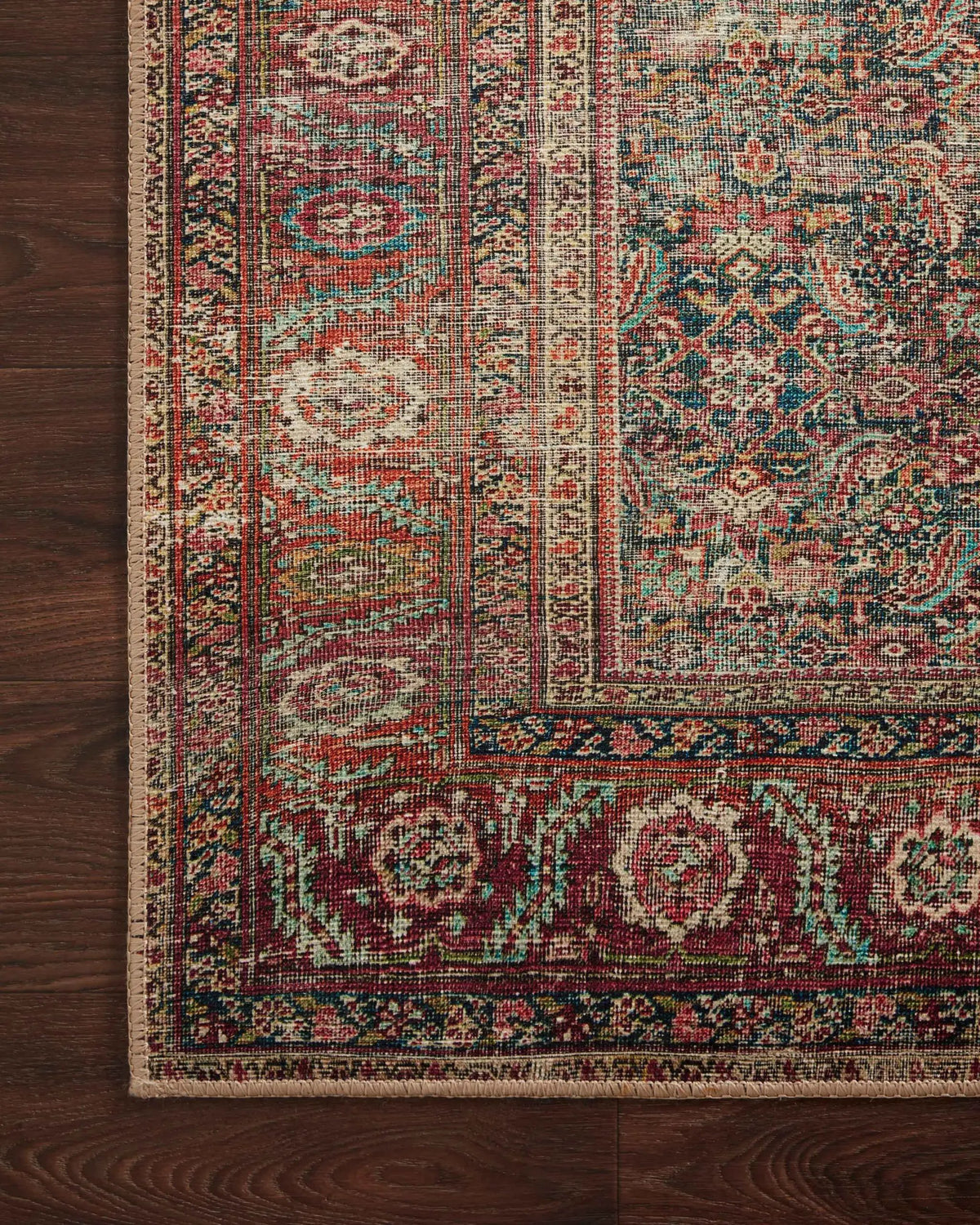 Wynter WYN-09 Onyx / Multi Area Rug by Loloi