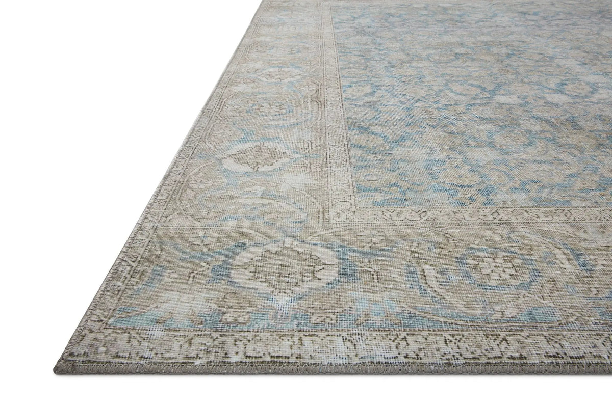 Wynter WYN-10 Ocean / Silver Area Rug by Loloi