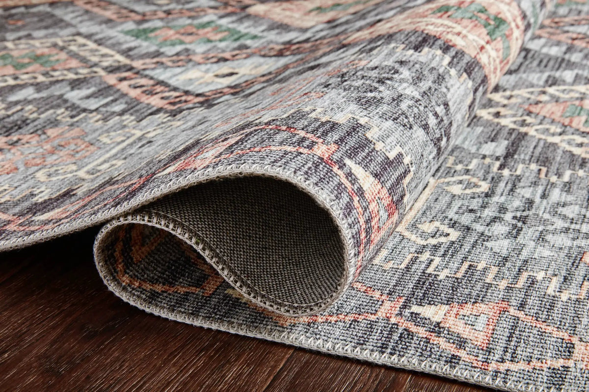 Zion ZIO-01 Grey / Multi Area Rug by Loloi