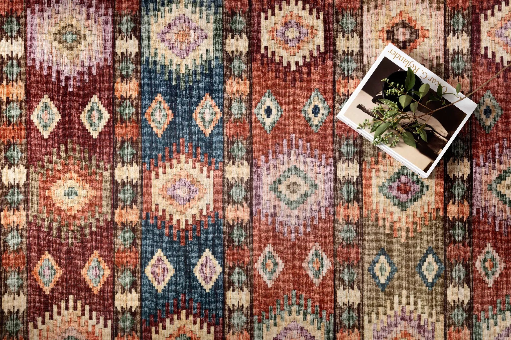 Zion ZIO-06 Fiesta / Multi Area Rug by Loloi