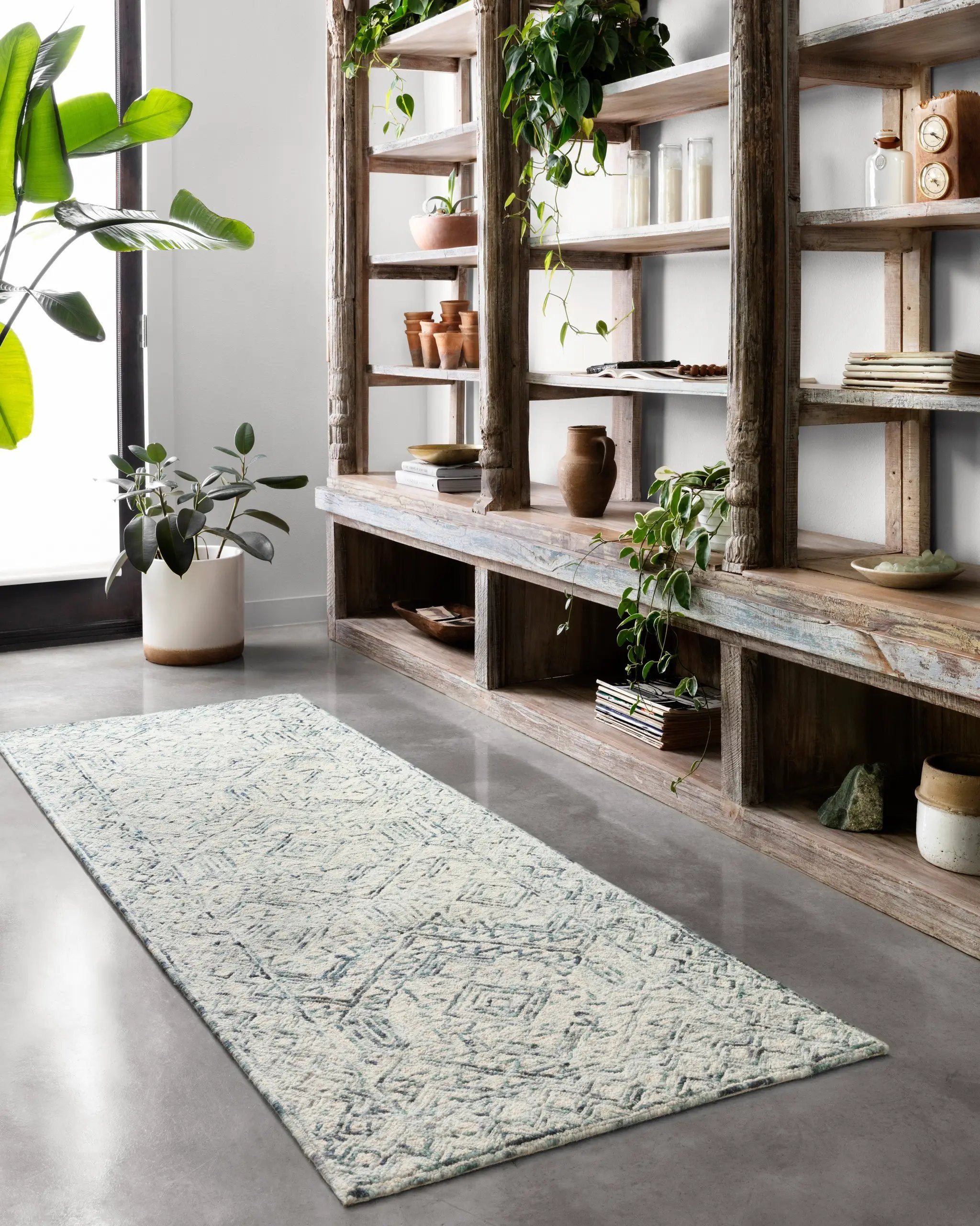 Ziva ZV-03 Bluestone Area Rug by Loloi
