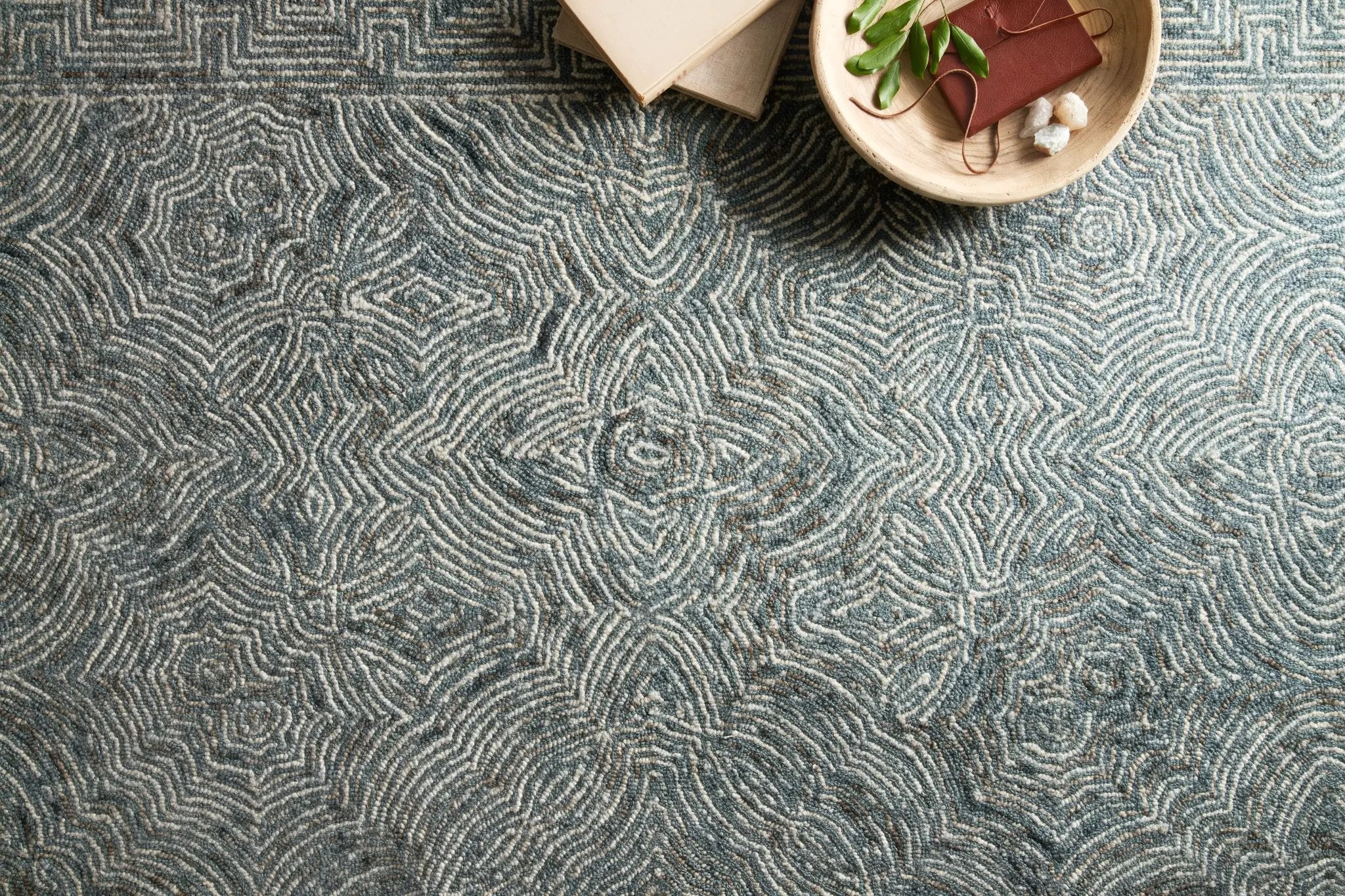 Ziva ZV-04 Denim Area Rug by Loloi