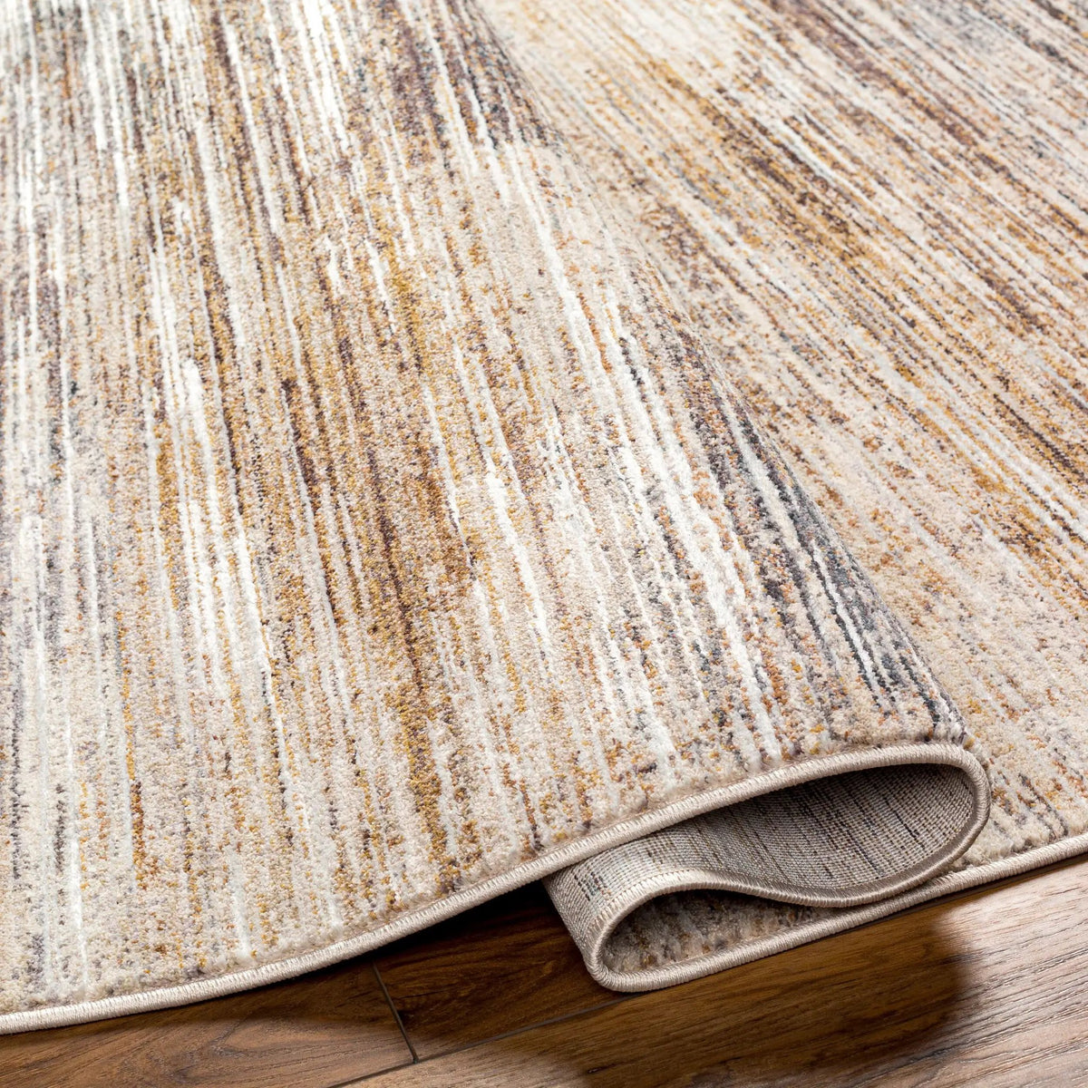 Aida AAD-2306 Beige Area Rug by LIVABLISS