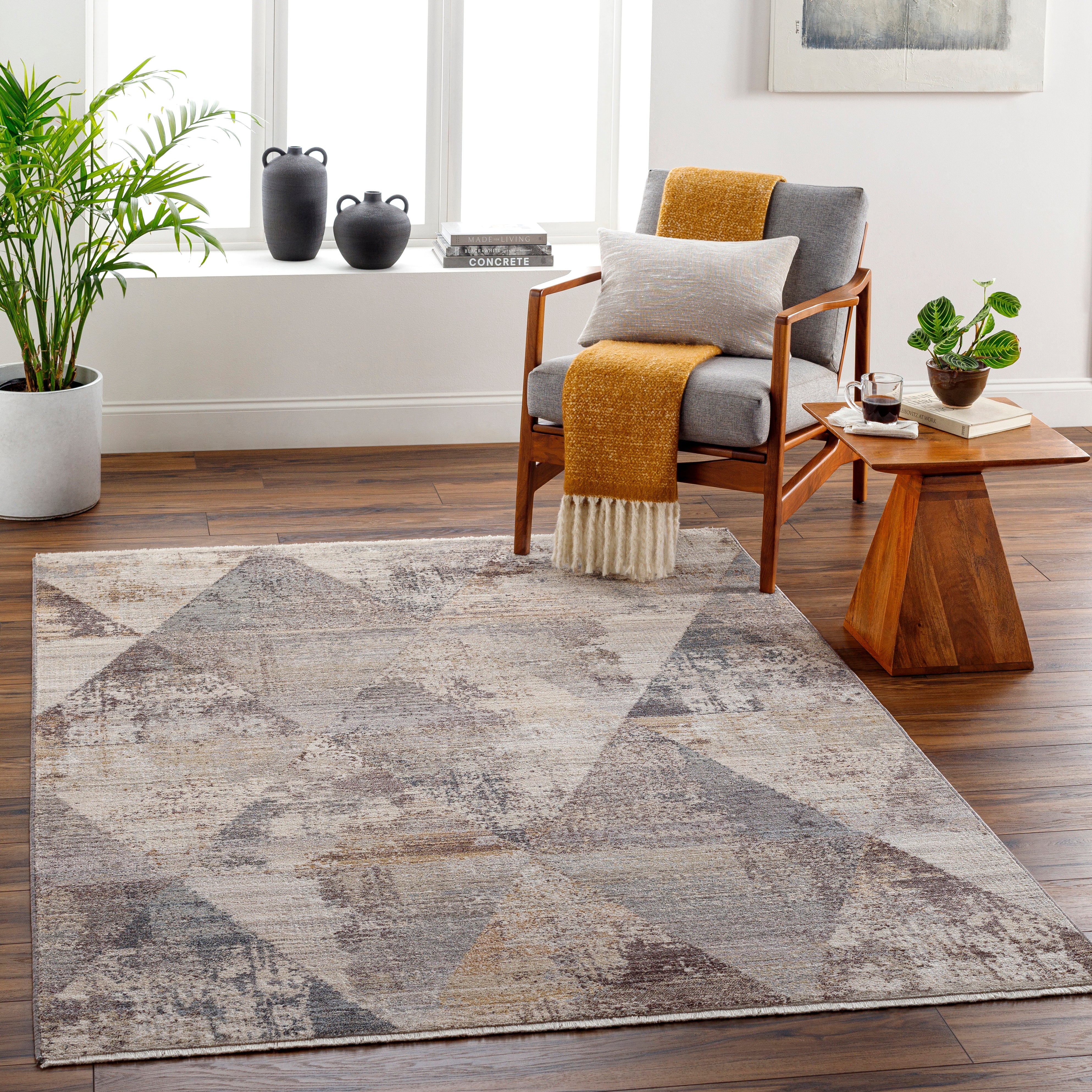 Surya Aida AAD-2308 Beige Area Rug by LIVABLISS