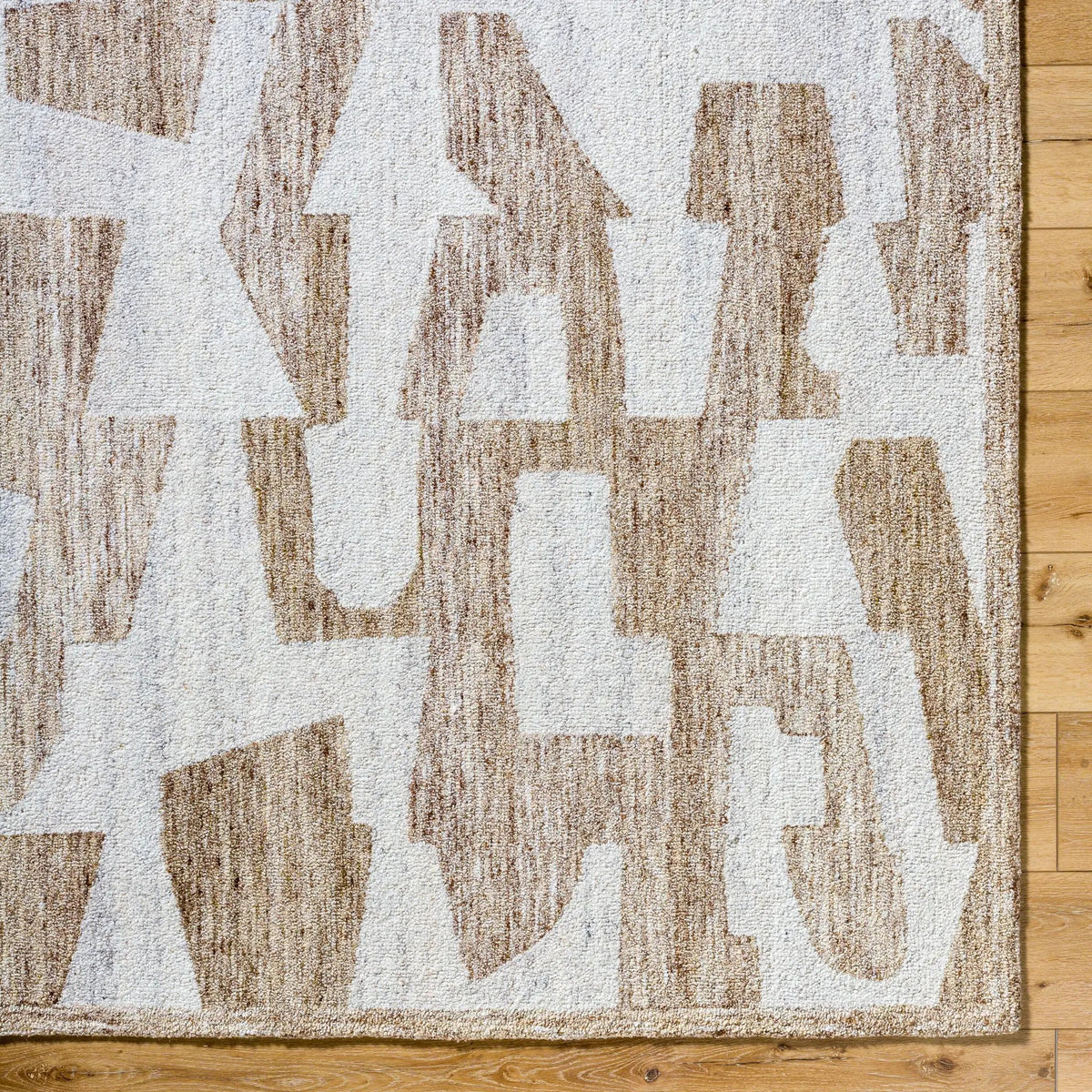 Andes AED-2302 Beige Area Rug by LIVABLISS