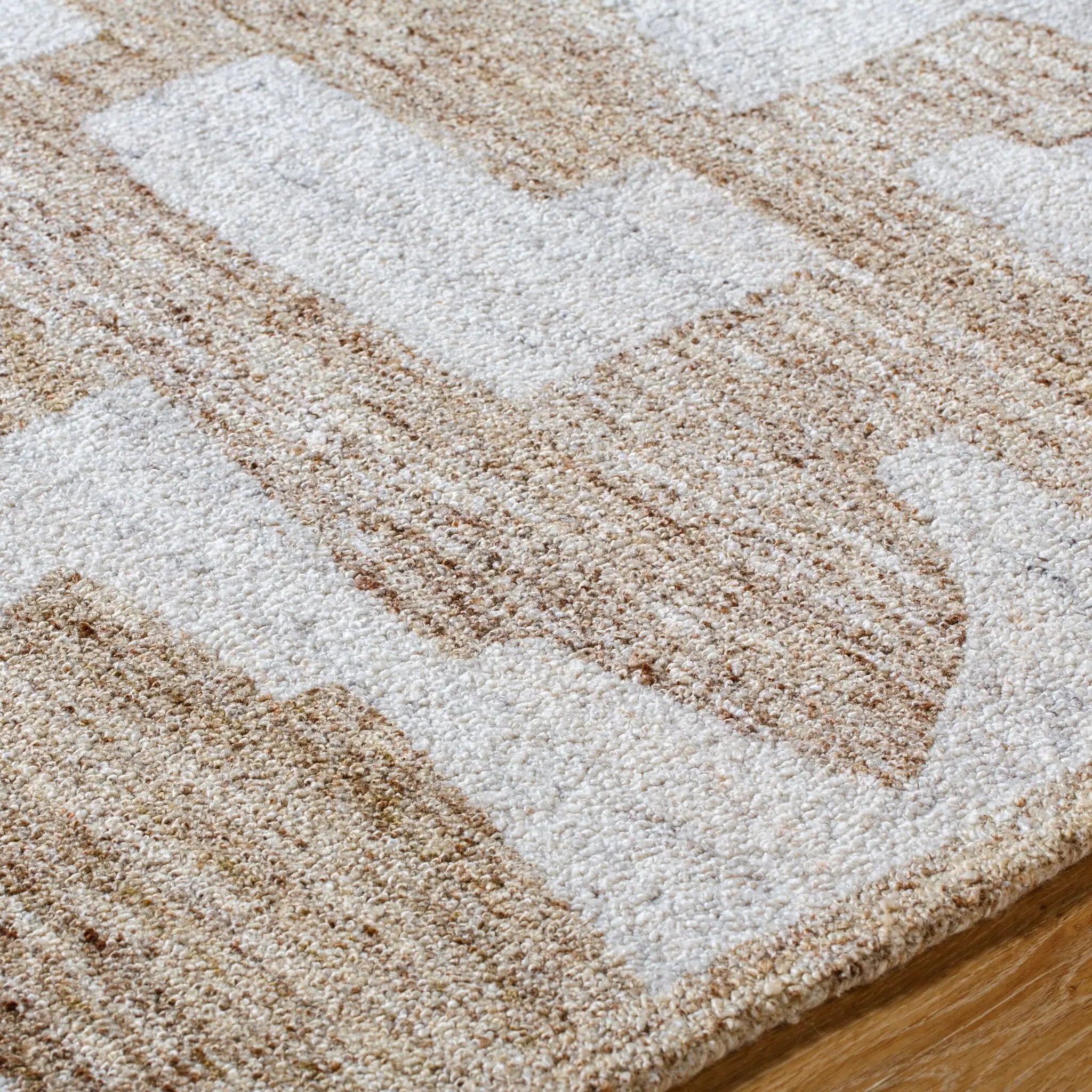 Andes AED-2302 Beige Area Rug by LIVABLISS