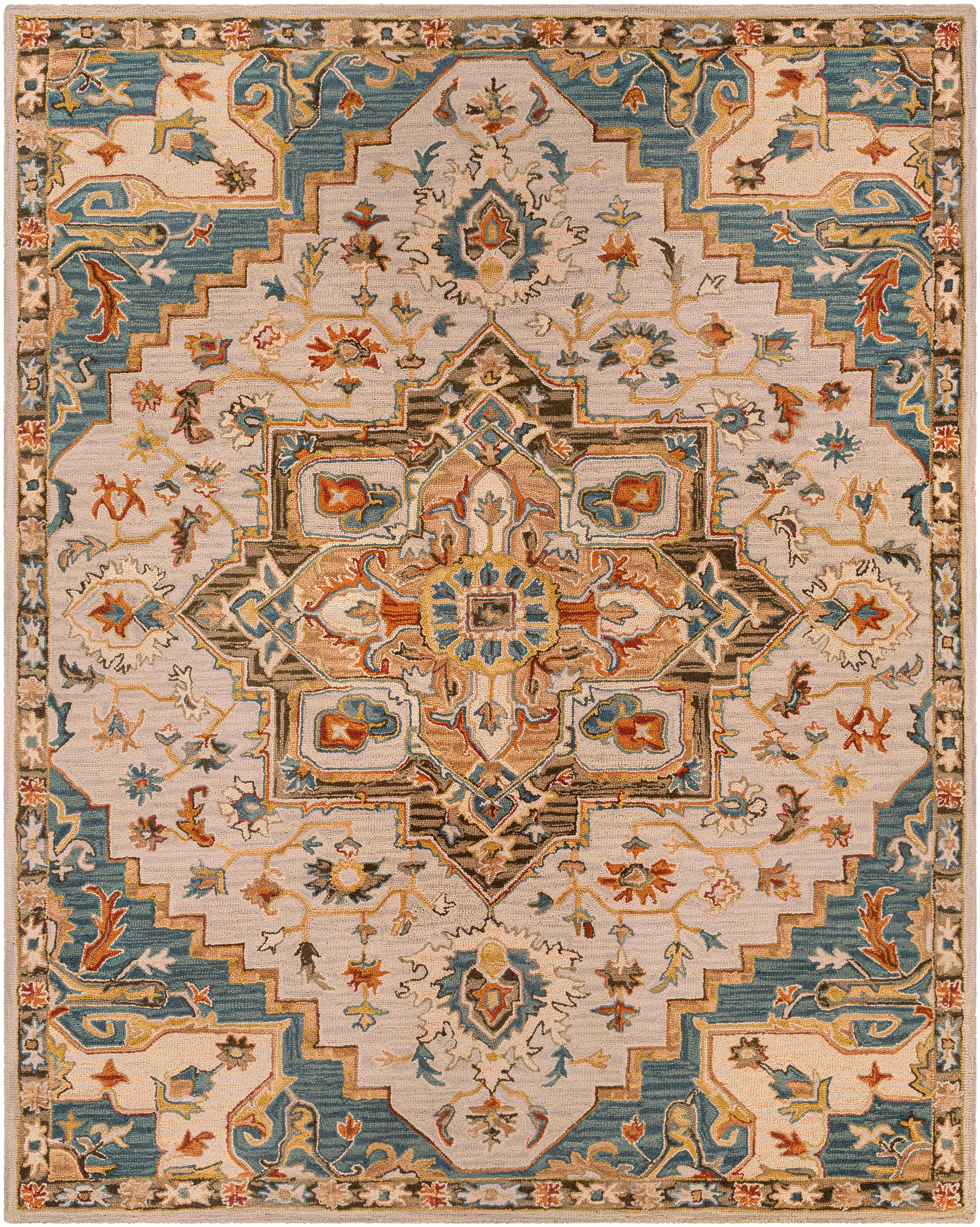 Surya Artemis AES-2311 Rust Area Rug by LIVABLISS