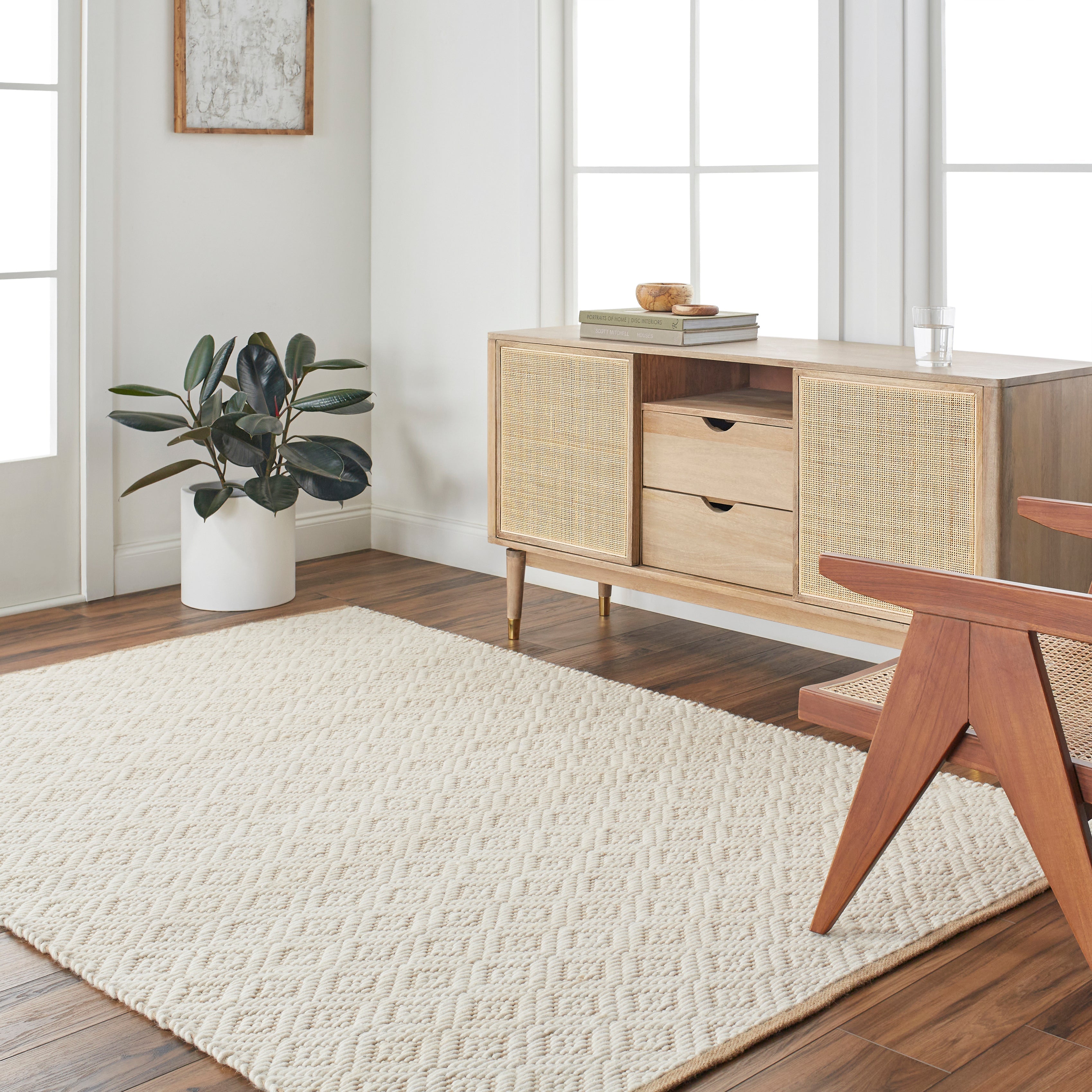 Surya Ahlat AHT-2301 Mustard Area Rug by LIVABLISS