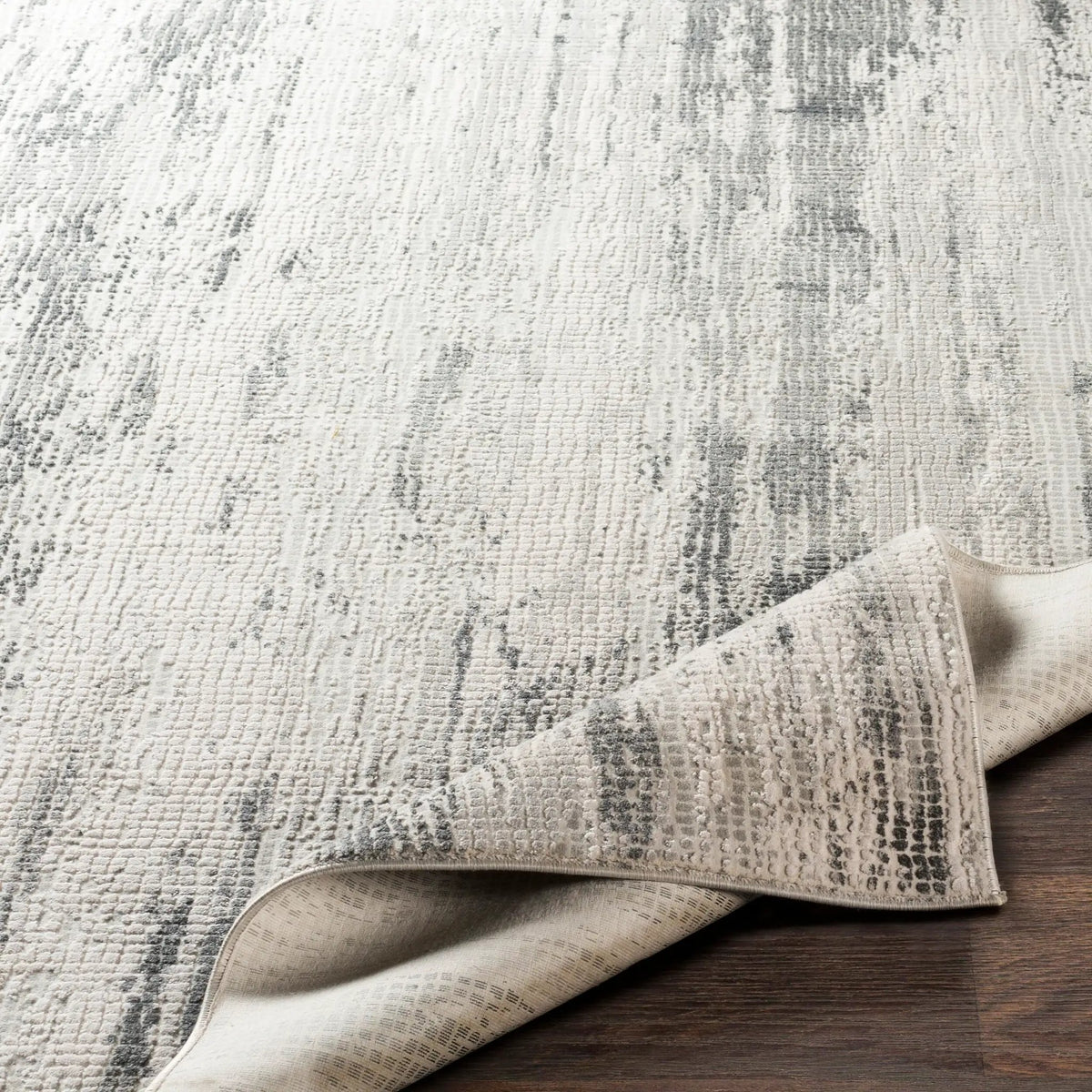 Aisha AIS-2304 Gray Area Rug by LIVABLISS