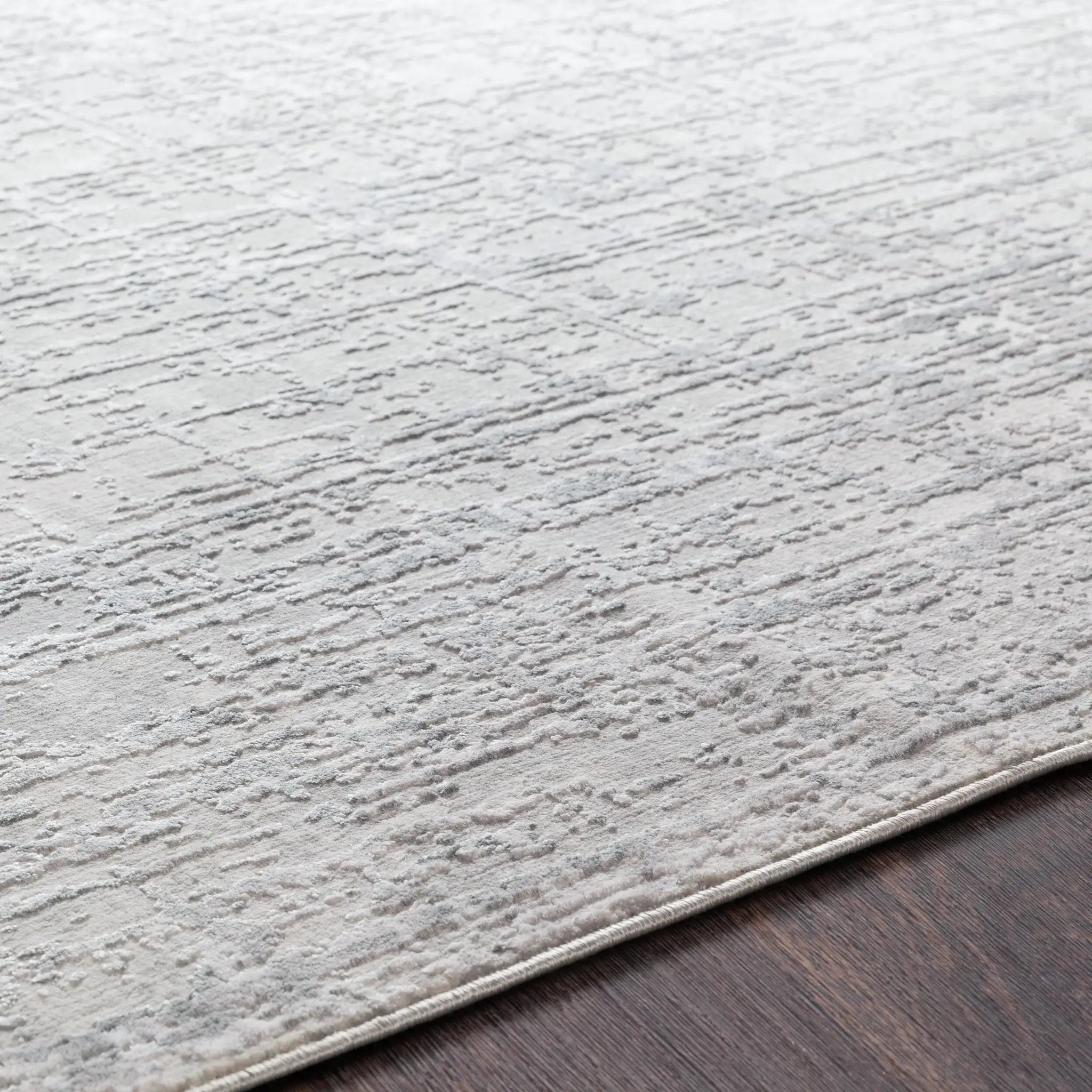 Aisha AIS-2305 Light-Gray Area Rug by LIVABLISS