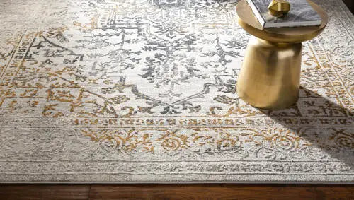 Aisha AIS-2308 Charcoal Area Rug by LIVABLISS