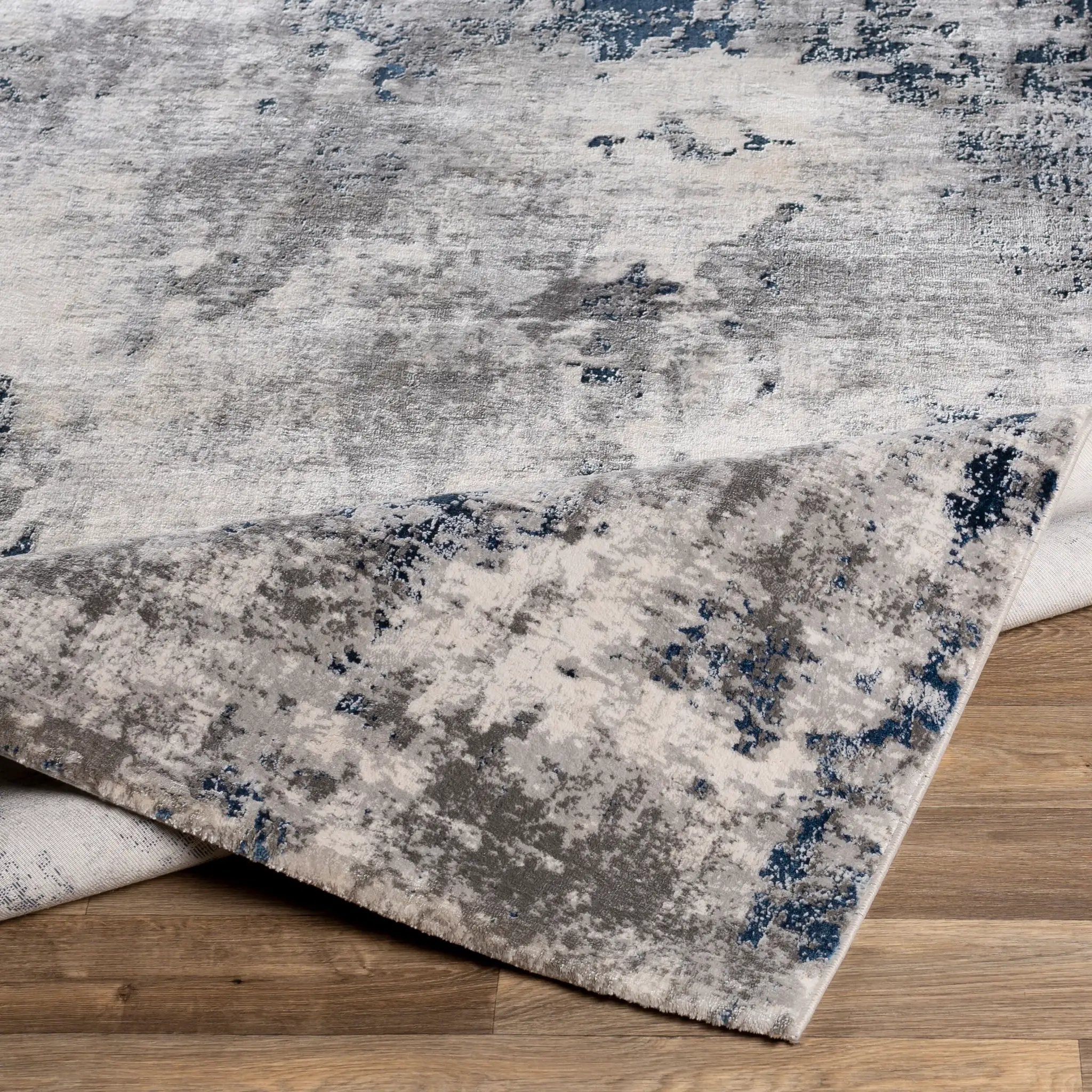 Aisha AIS-2314 Charcoal Area Rug by LIVABLISS