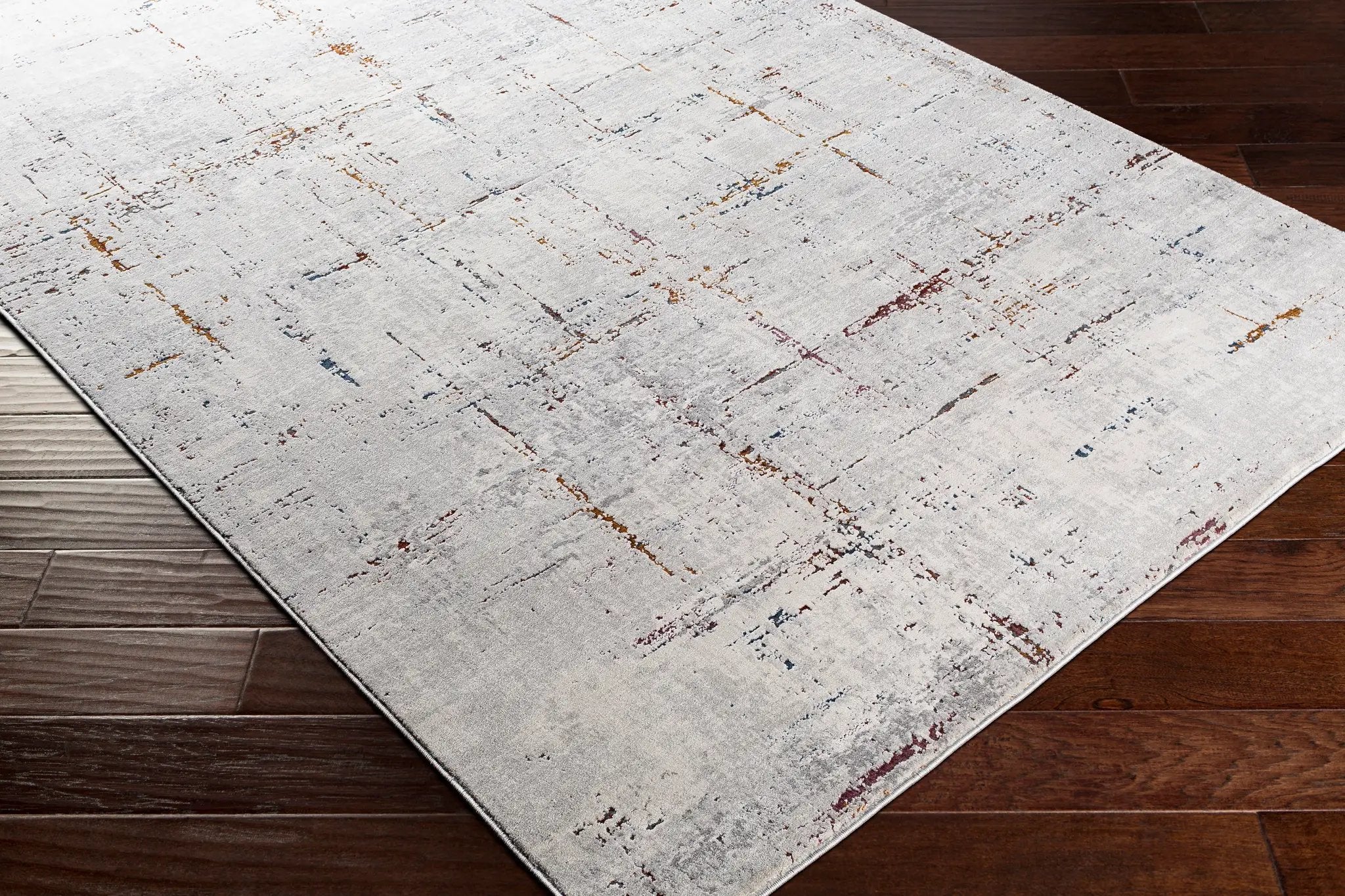 Aisha AIS-2317 Gray Area Rug by LIVABLISS
