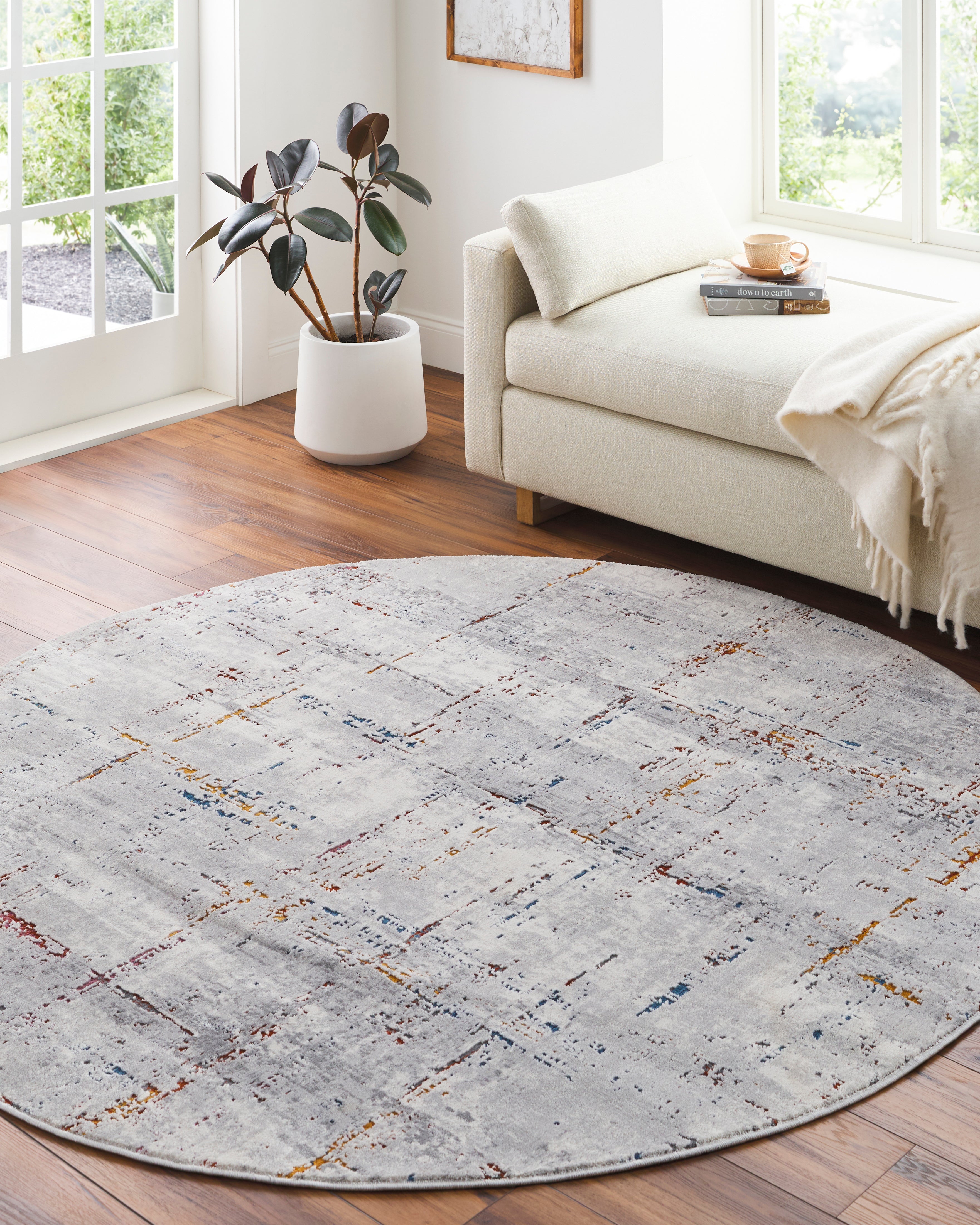 Surya Aisha AIS-2317 Gray Area Rug by LIVABLISS