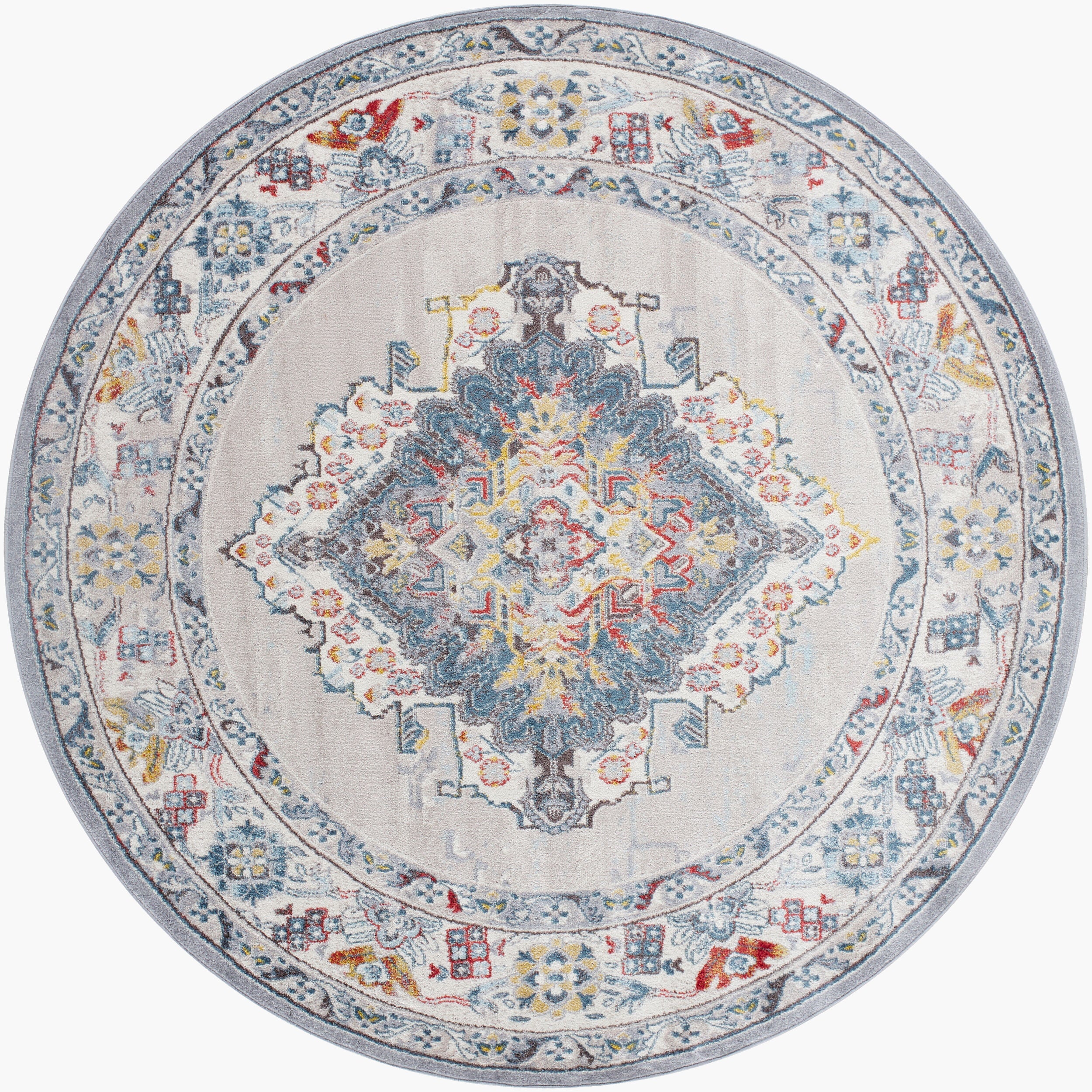 Ankara AKR-2300 Gray Area Rug